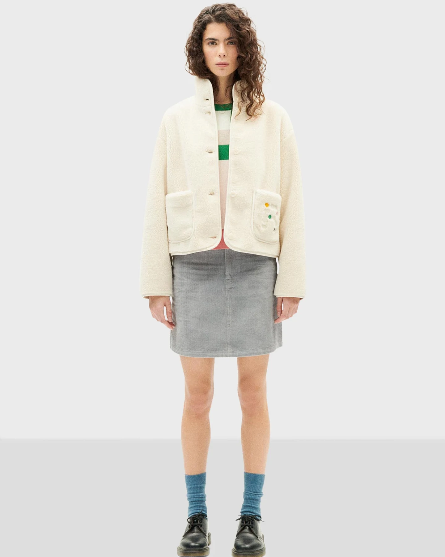 Thinking MU Fleecejacke Kourtney – Ansicht 3