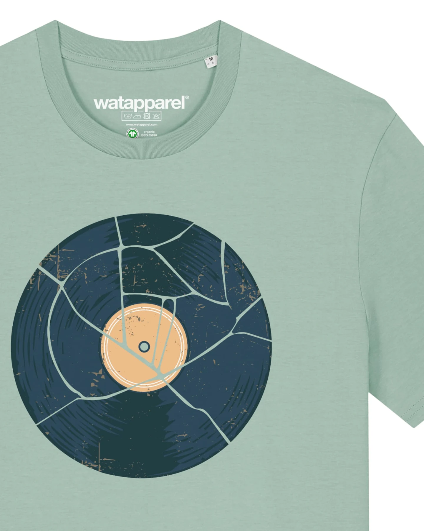 Watapparel T-Shirt Broken Vinyl – Ansicht 3