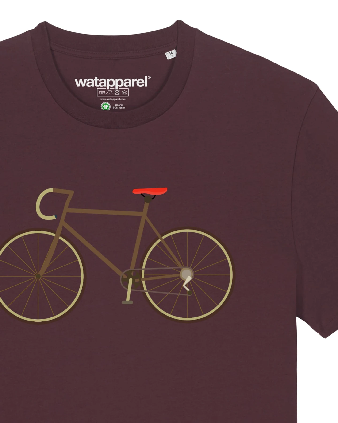 Watapparel T-Shirt Fahrrad – Ansicht 3