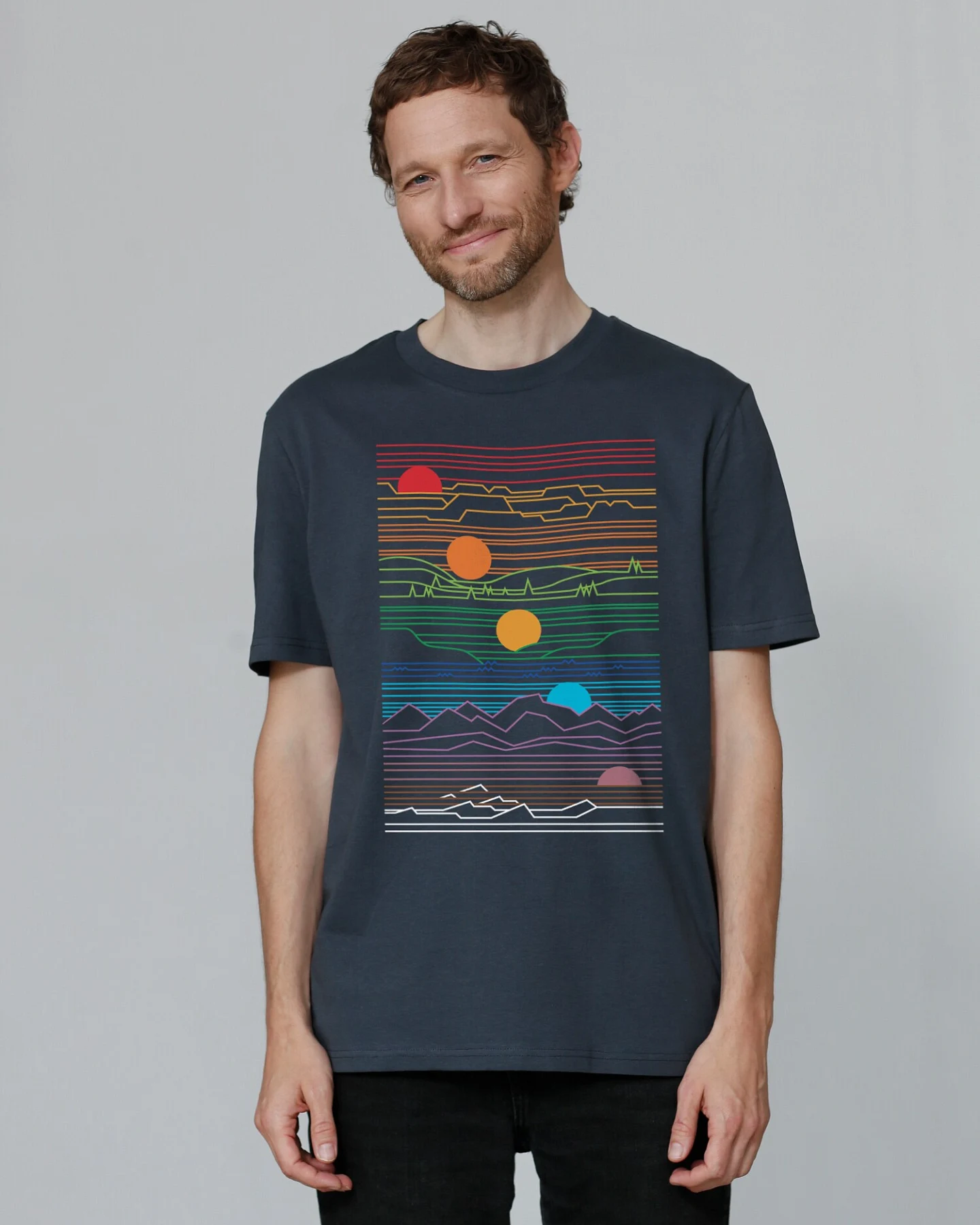 Watapparel T-Shirt Sun And Moon – Ansicht 2