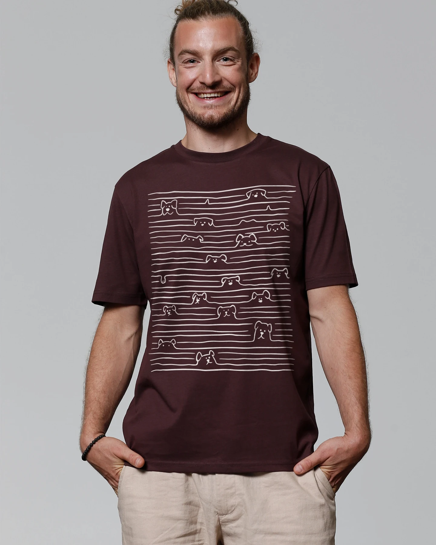 Watapparel T-Shirt Doodle Dogs – Ansicht 2