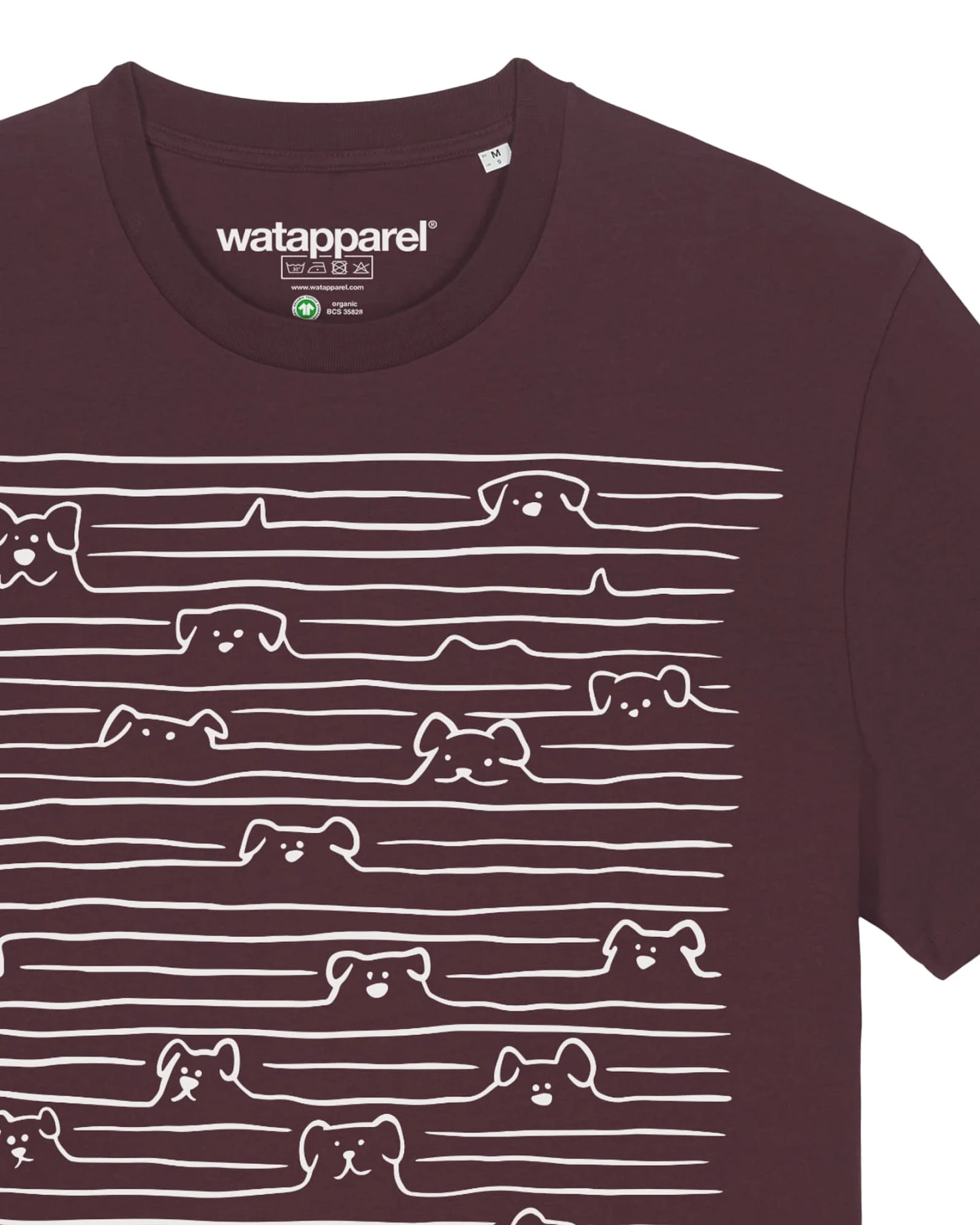 Watapparel T-Shirt Doodle Dogs – Ansicht 3
