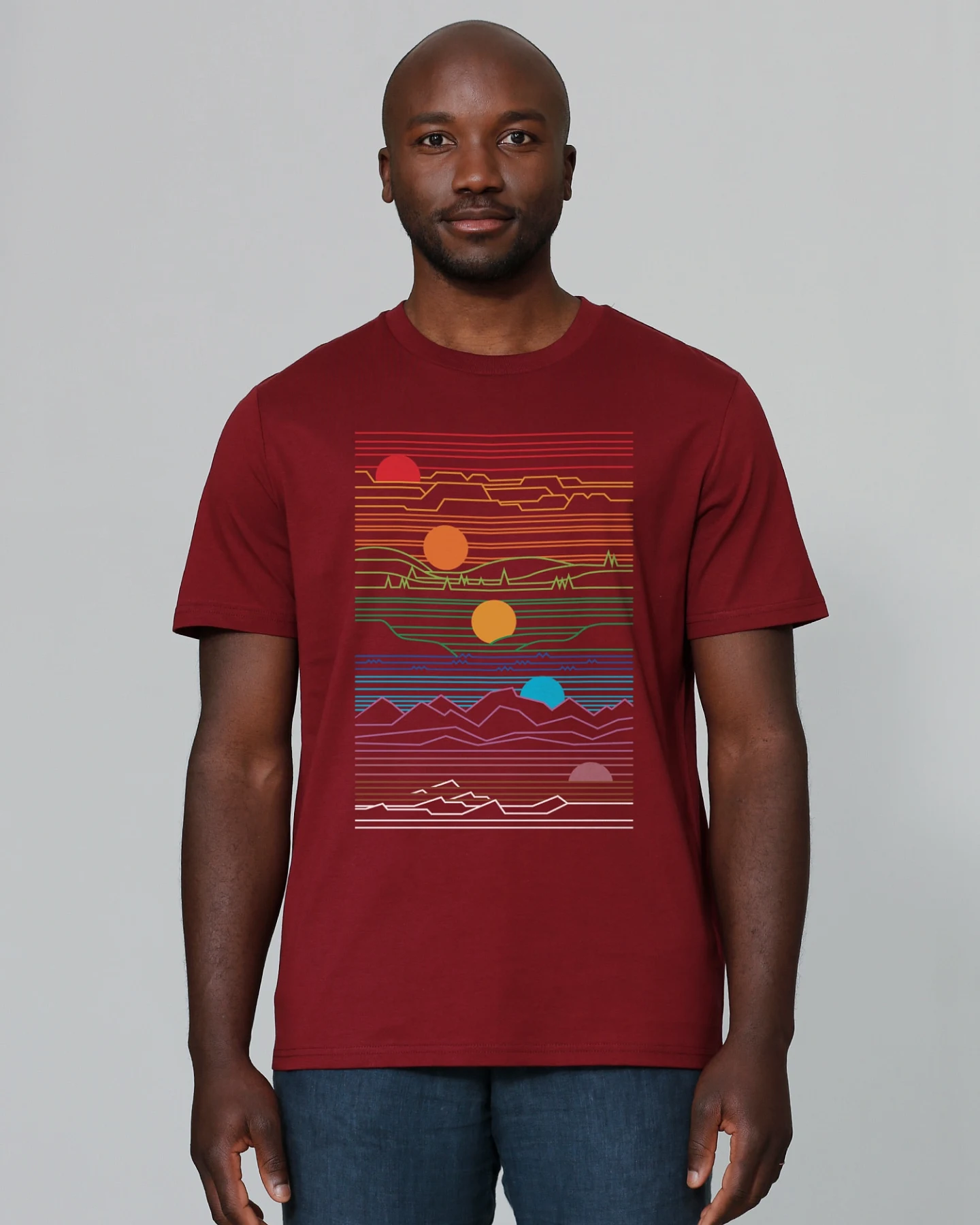 Watapparel T-Shirt Sun And Moon – Ansicht 2