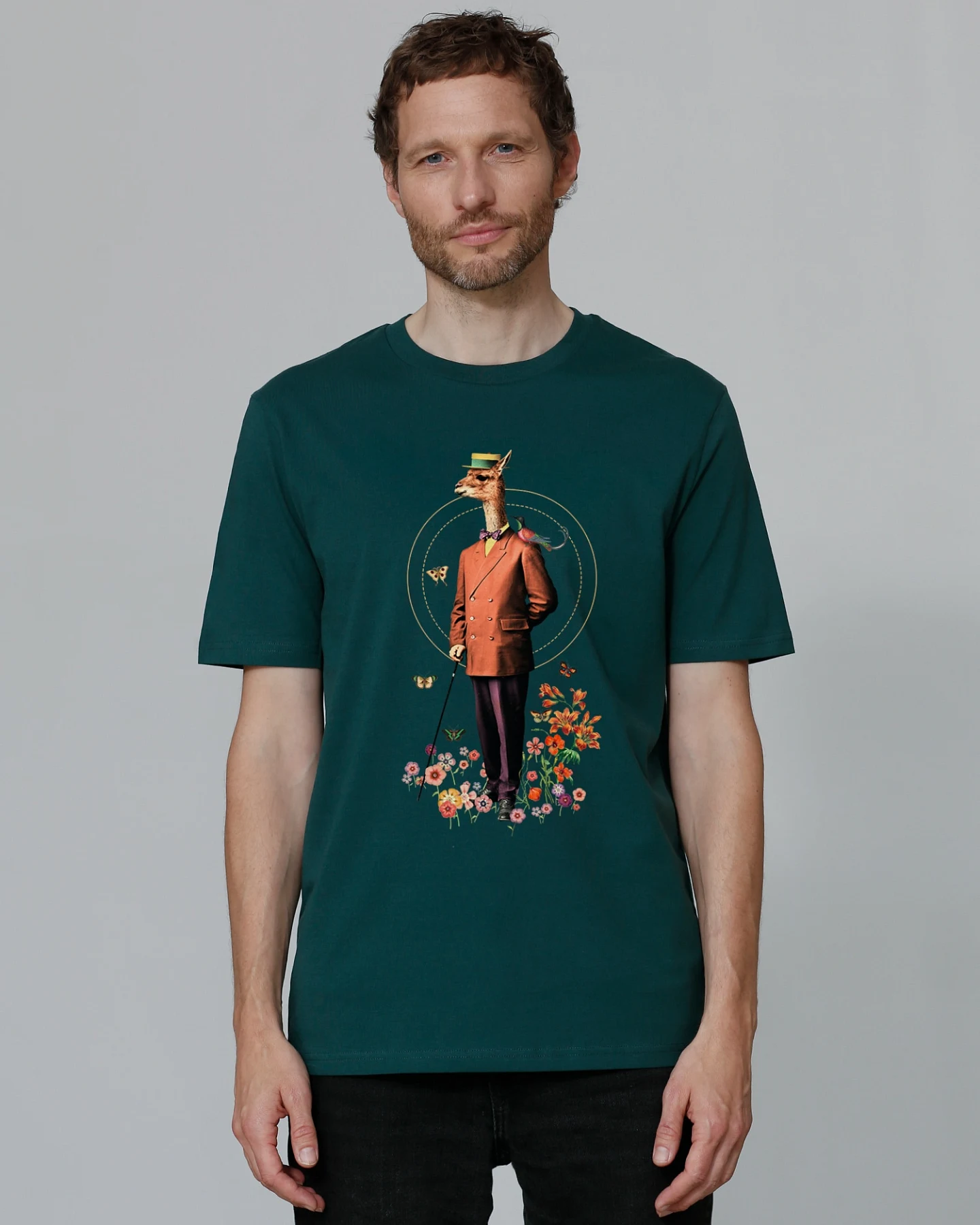 Watapparel T-Shirt Fancy Llama – Ansicht 2