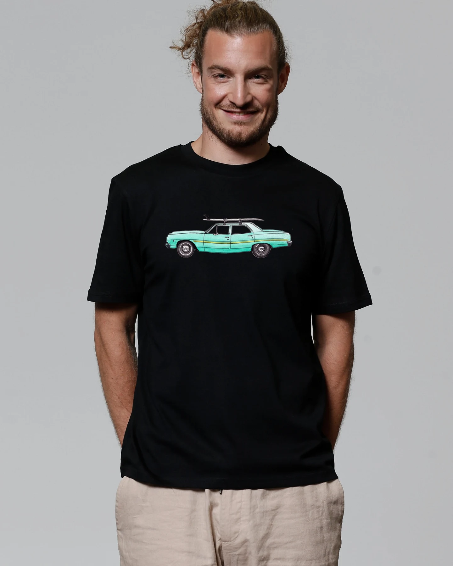 Watapparel T-Shirt Surf Car – Ansicht 2