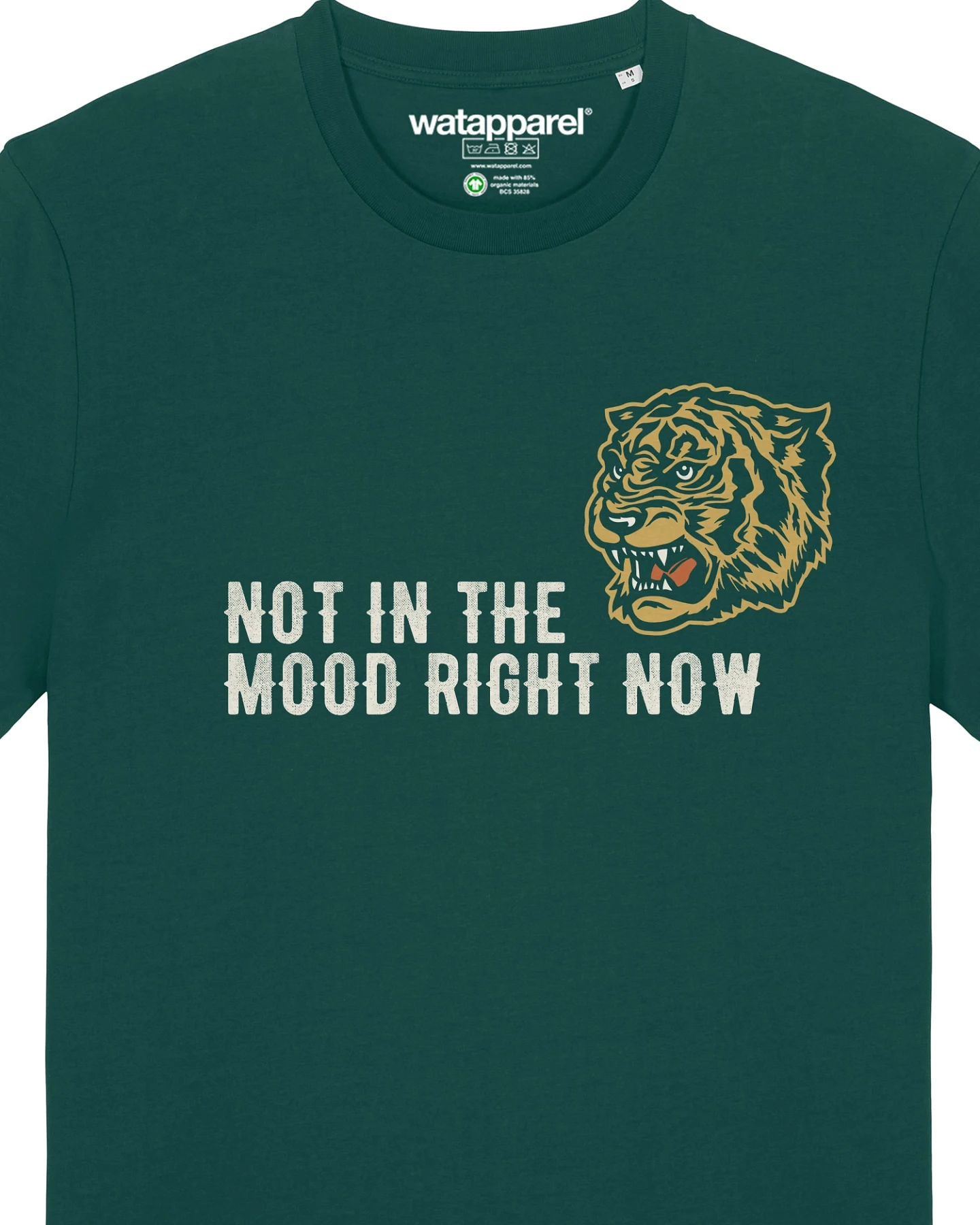 Watapparel T-Shirt Not In The Mood – Ansicht 3