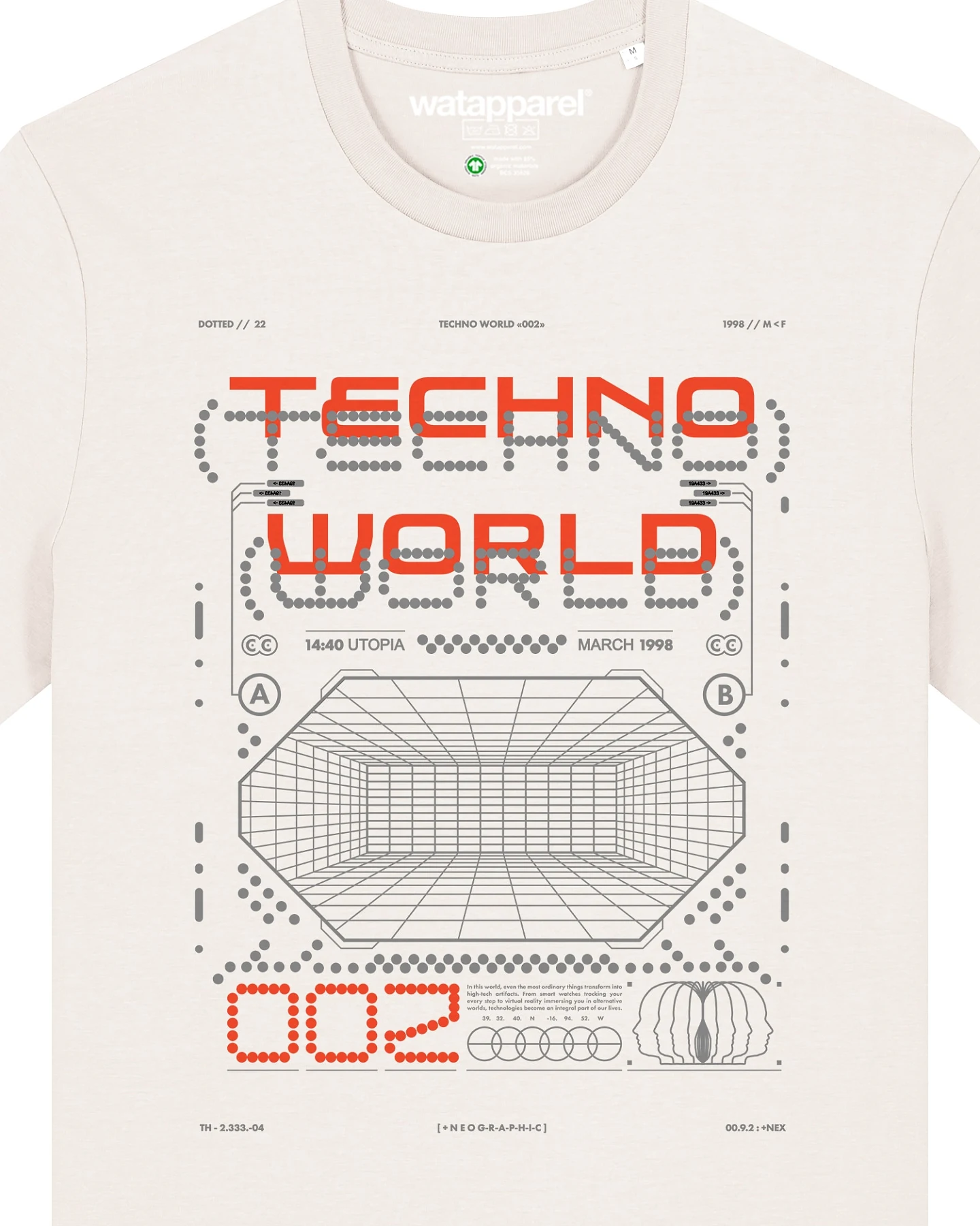 Watapparel T-Shirt Technoworld – Ansicht 3