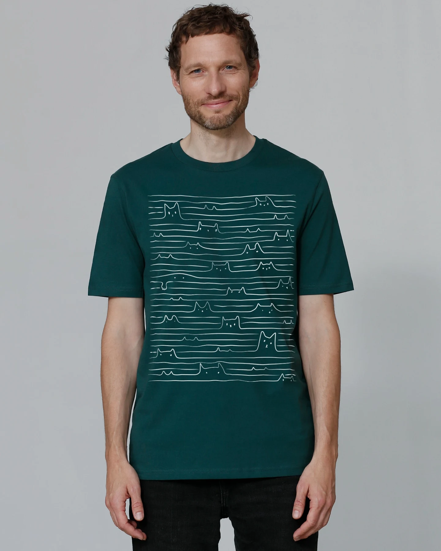 Watapparel Shirt Doodle Cats – Ansicht 2