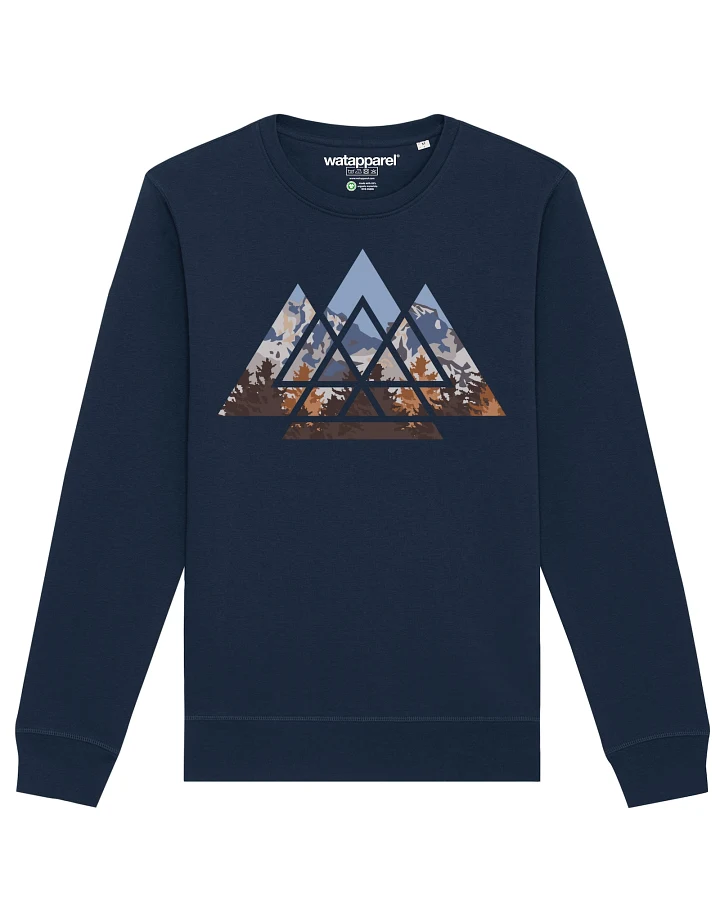 Watapparel Sweatshirt Geometric Landscape