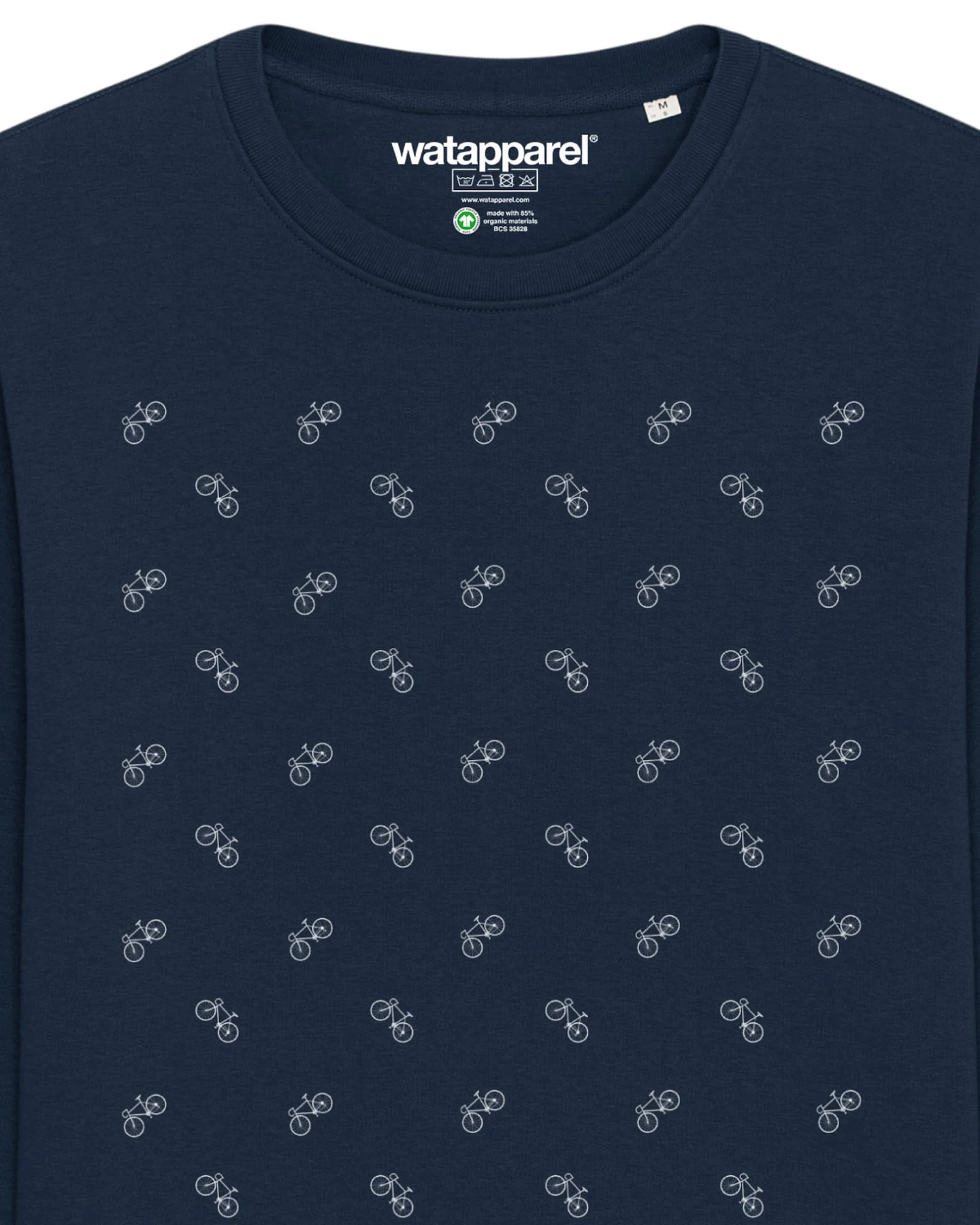 Watapparel Sweatshirt Fahrräder – Ansicht 3