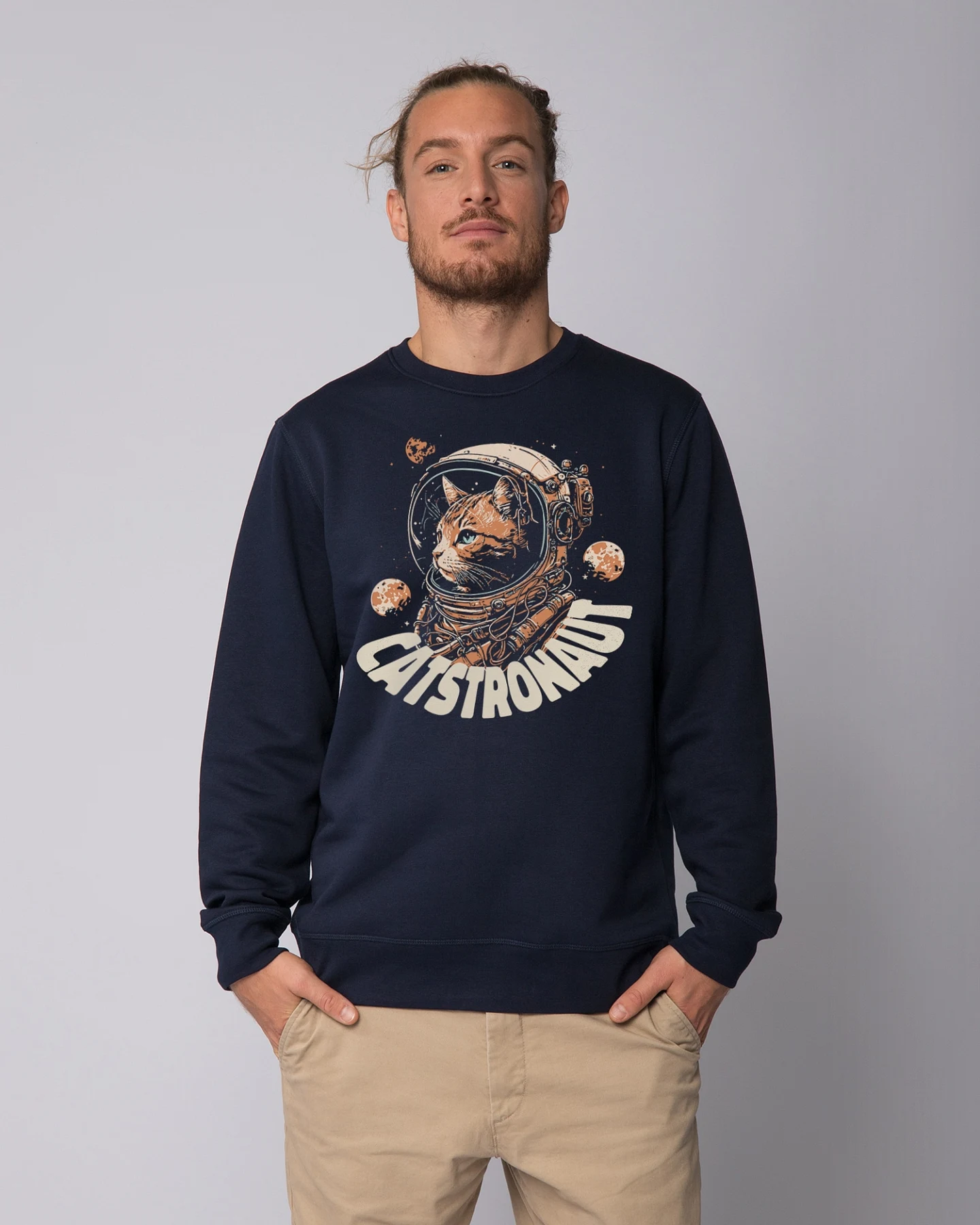 Watapparel Sweatshirt Catstronaut – Ansicht 2