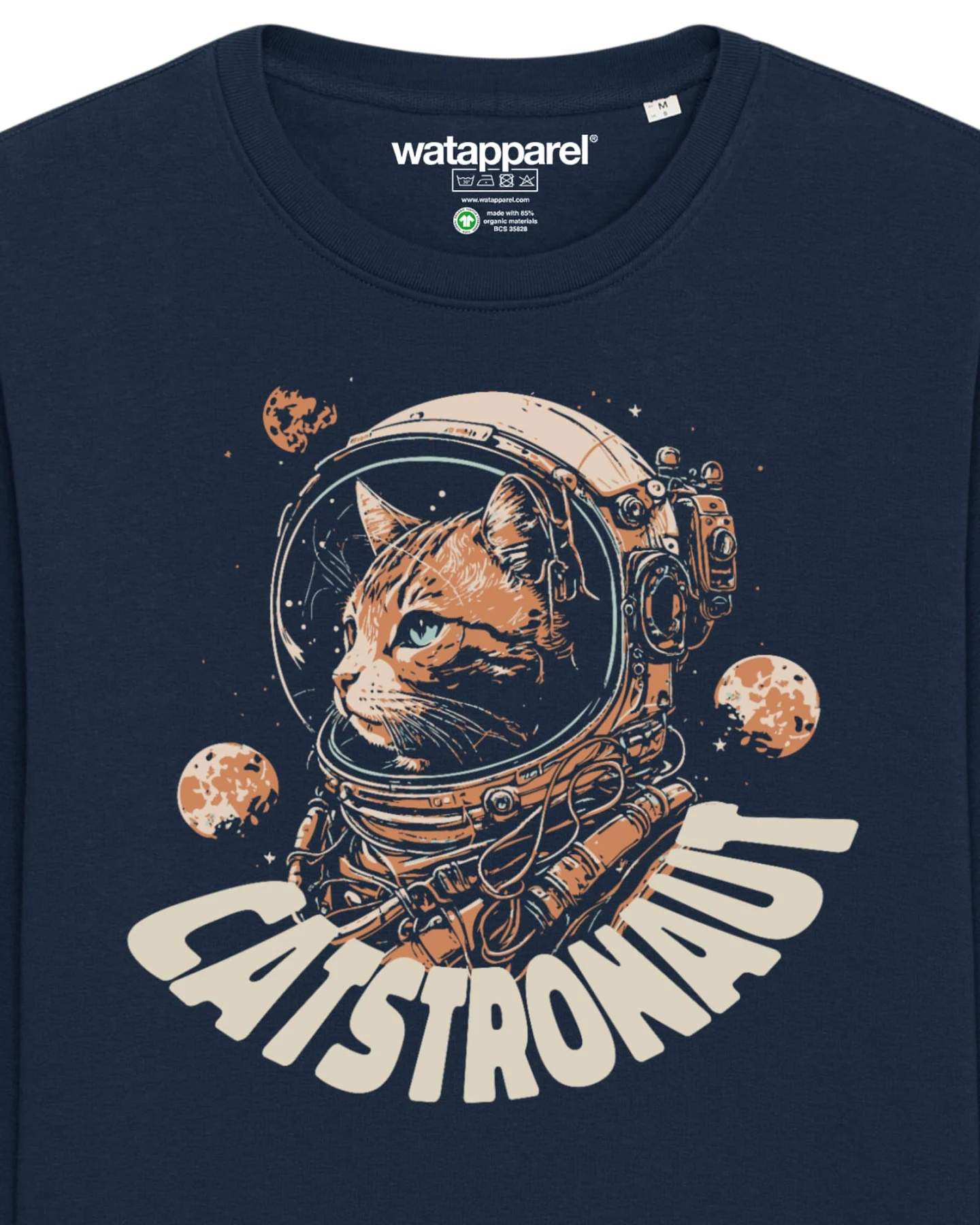 Watapparel Sweatshirt Catstronaut – Ansicht 3