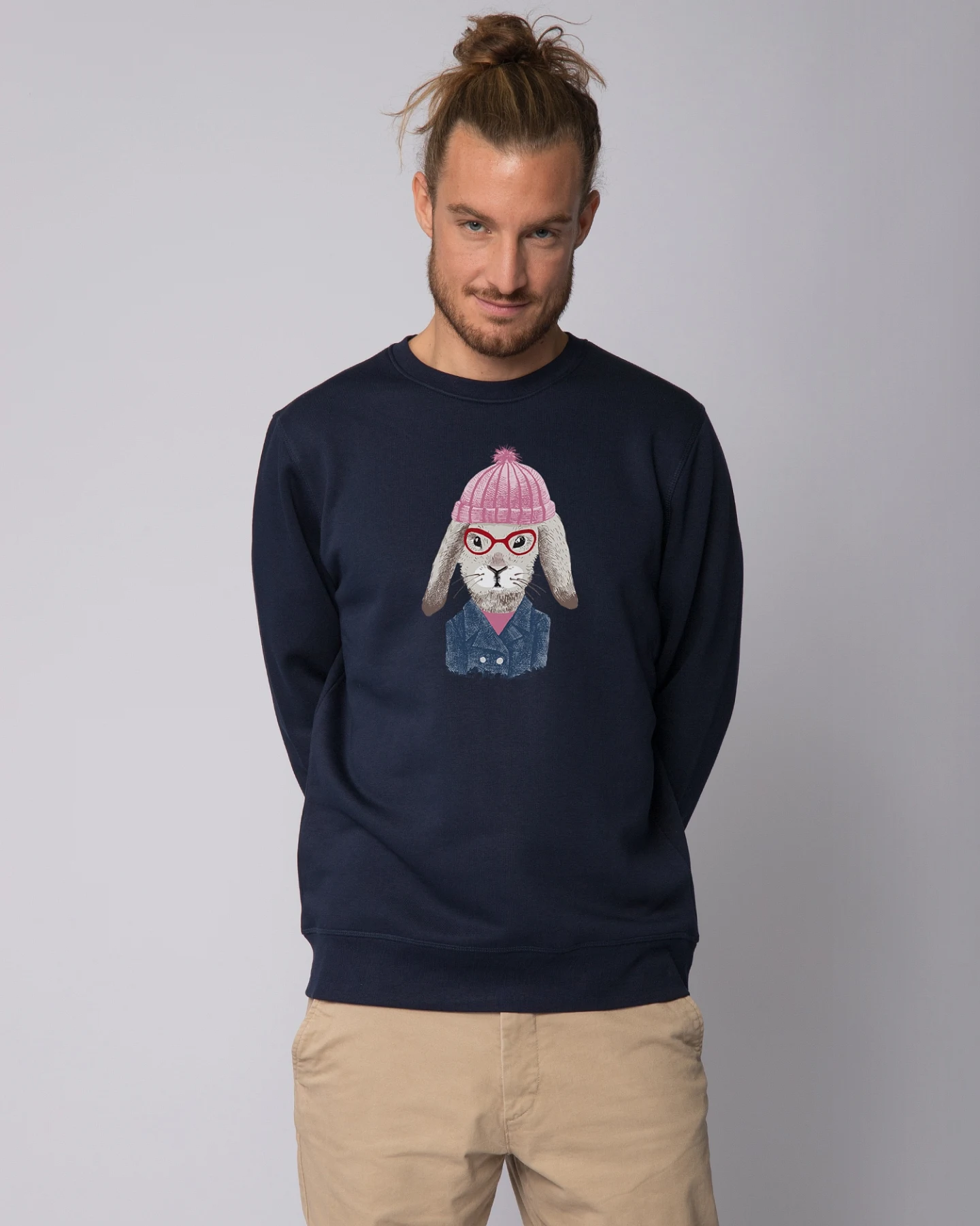 Watapparel Sweatshirt Hase – Ansicht 2