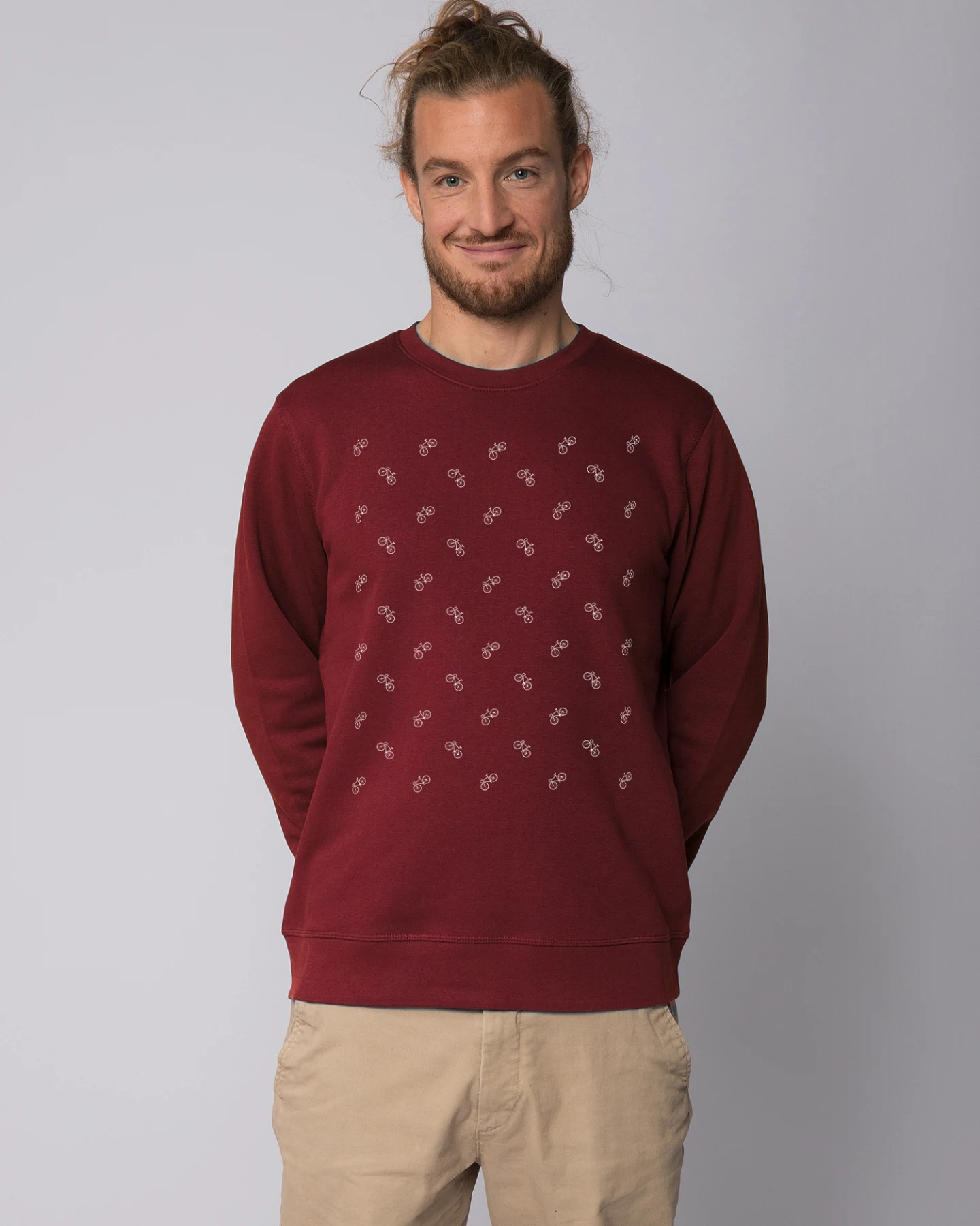 Watapparel Sweatshirt Fahrräder – Ansicht 2