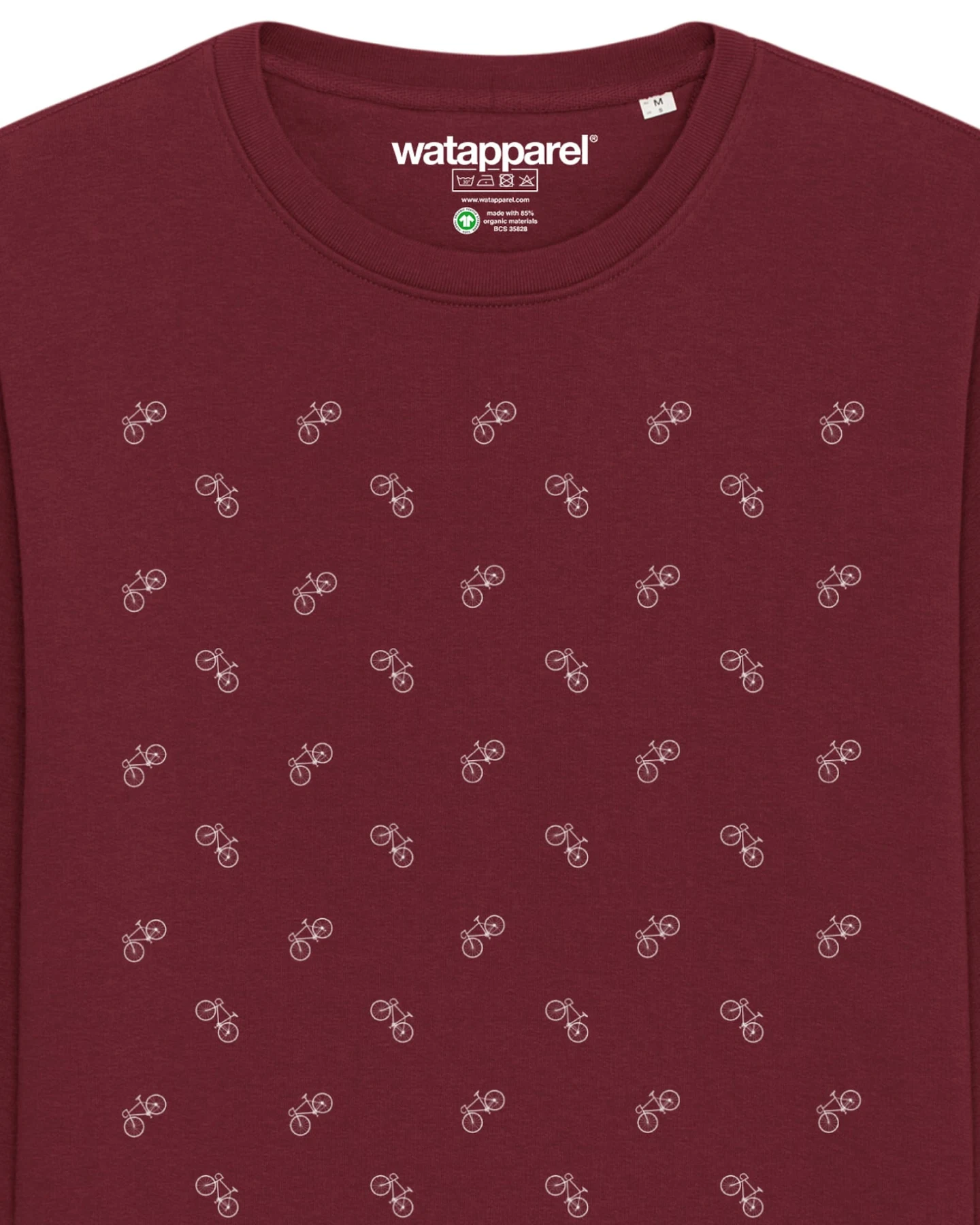 Watapparel Sweatshirt Fahrräder – Ansicht 3