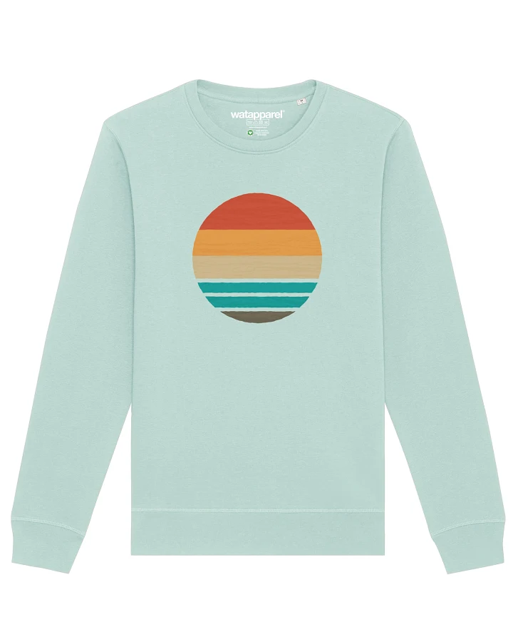 Watapparel Sweatshirt Retro Sunset Ocean