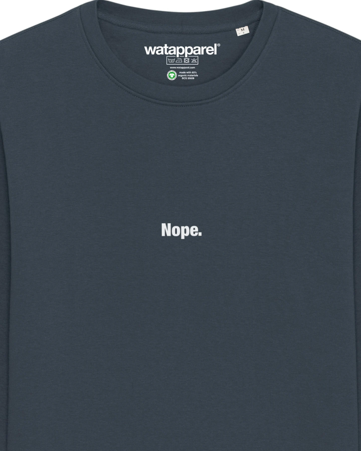 Watapparel Sweatshirt Nope – Ansicht 3