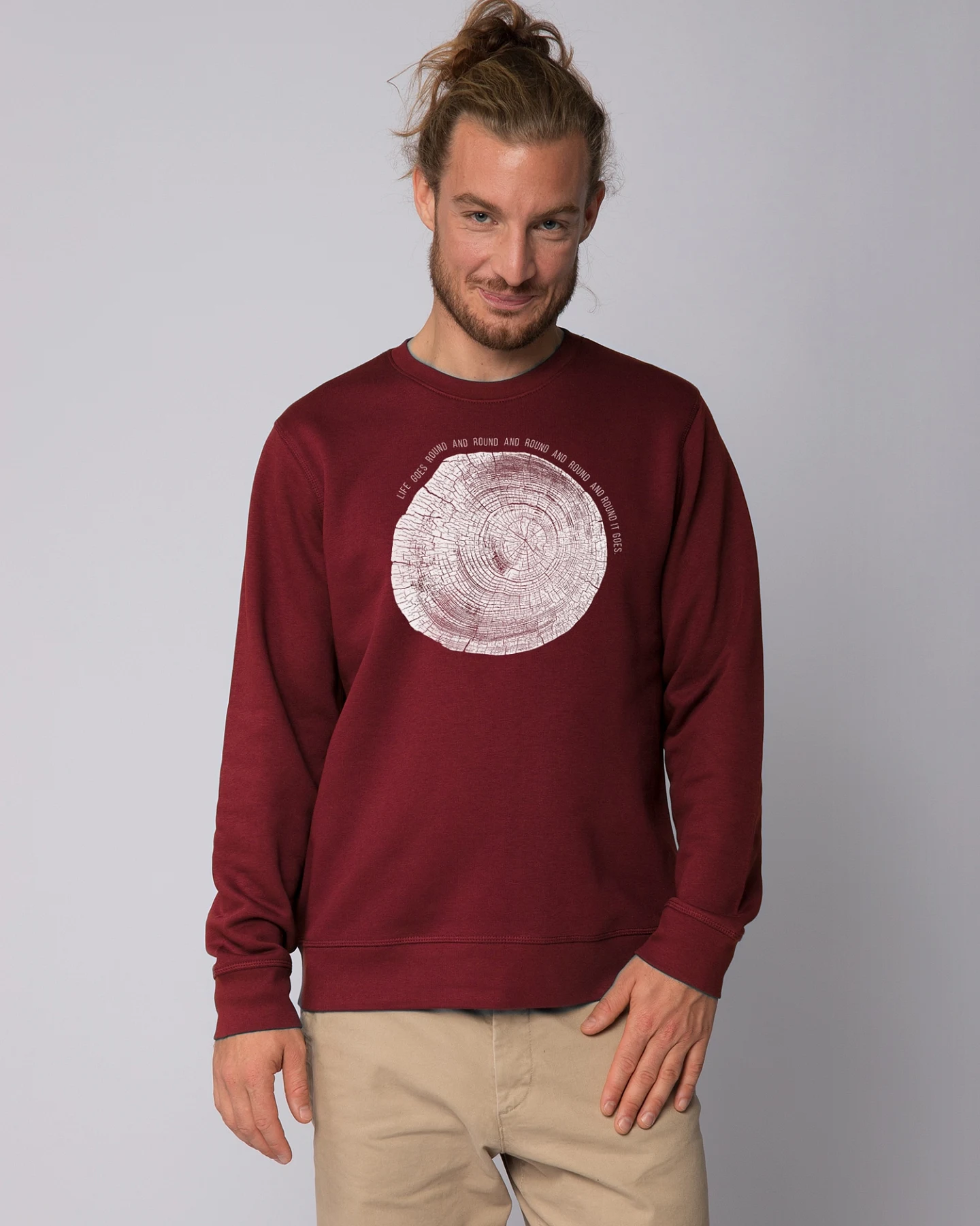 Watapparel Sweatshirt Baumscheibe – Ansicht 2