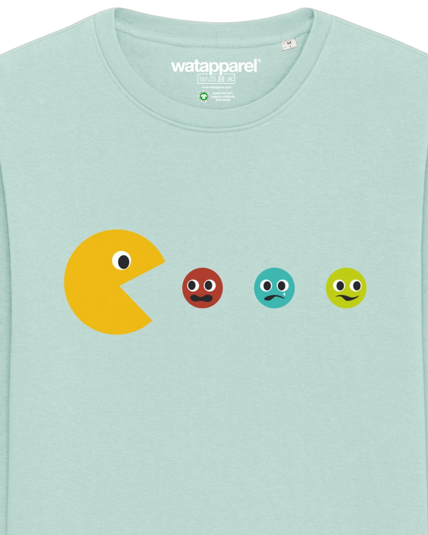 Watapparel Sweatshirt Pacmännchen – Ansicht 3
