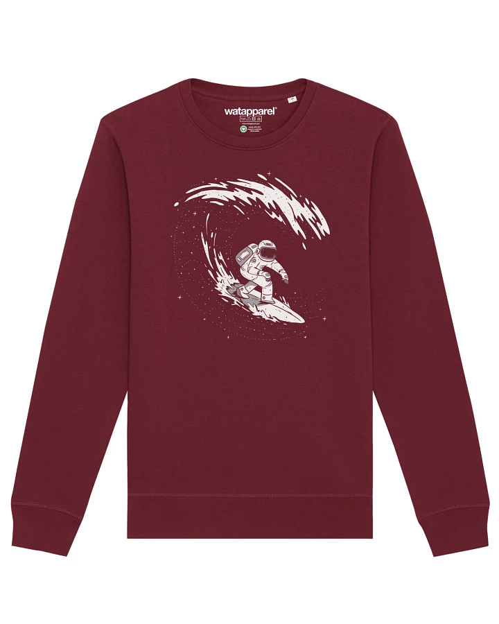 Watapparel Sweatshirt Surfing Spaceman