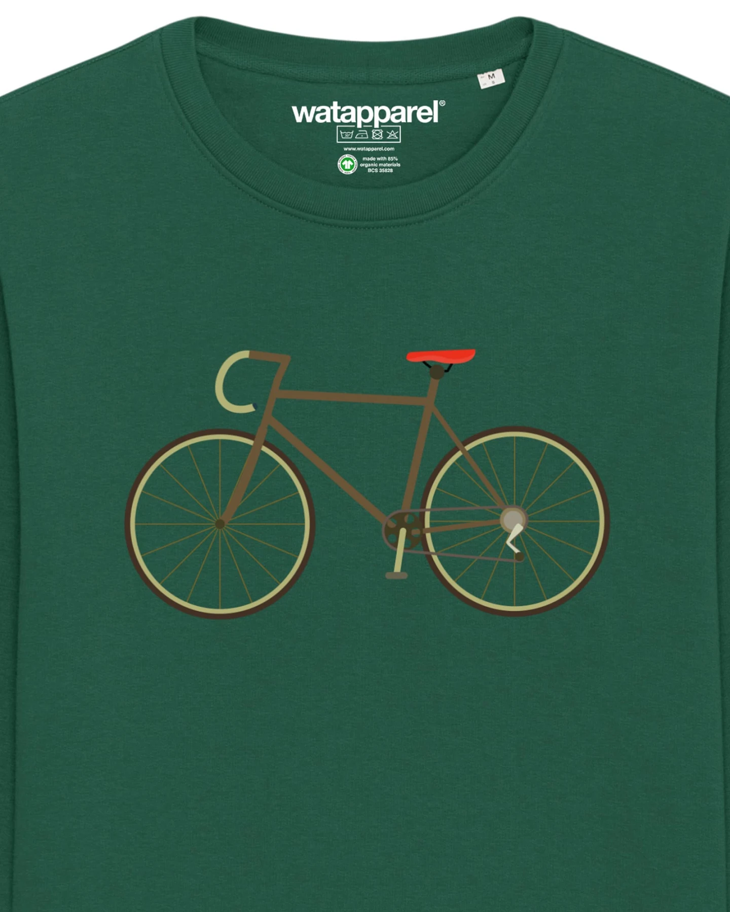 Watapparel Sweatshirt Fahrrad – Ansicht 3