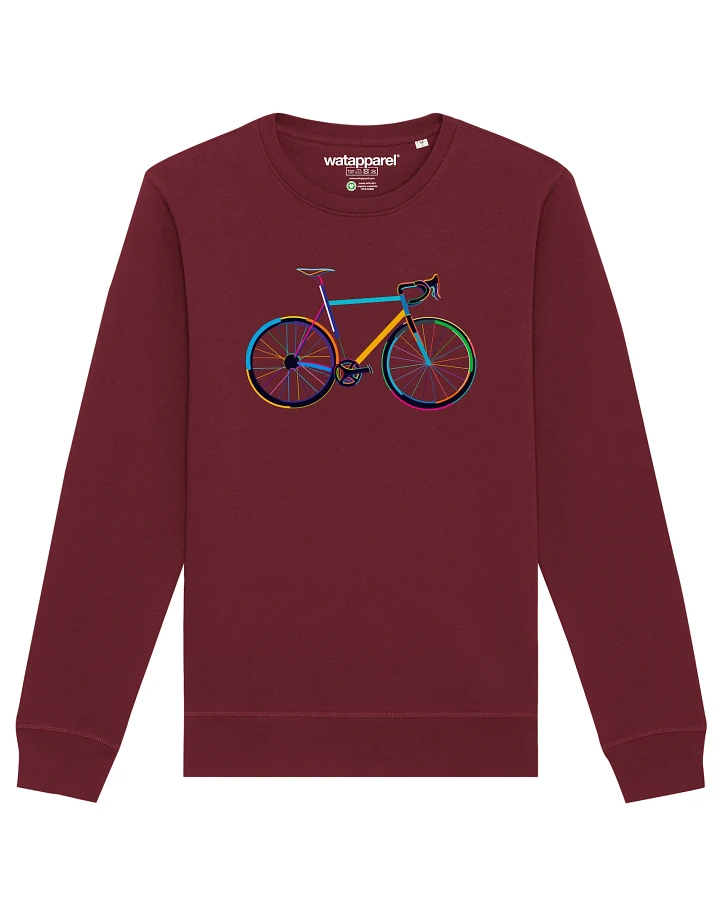 Produktseite: Watapparel Sweatshirt Fahrrad by night
