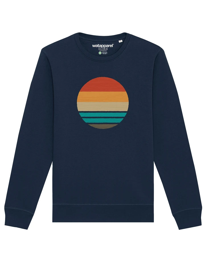Watapparel Sweatshirt Retro Sunset Ocean