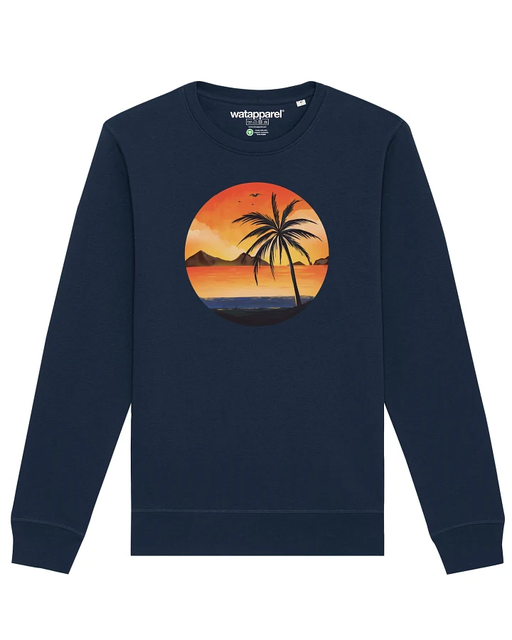 Watapparel Sweatshirt Sunset on palm beach