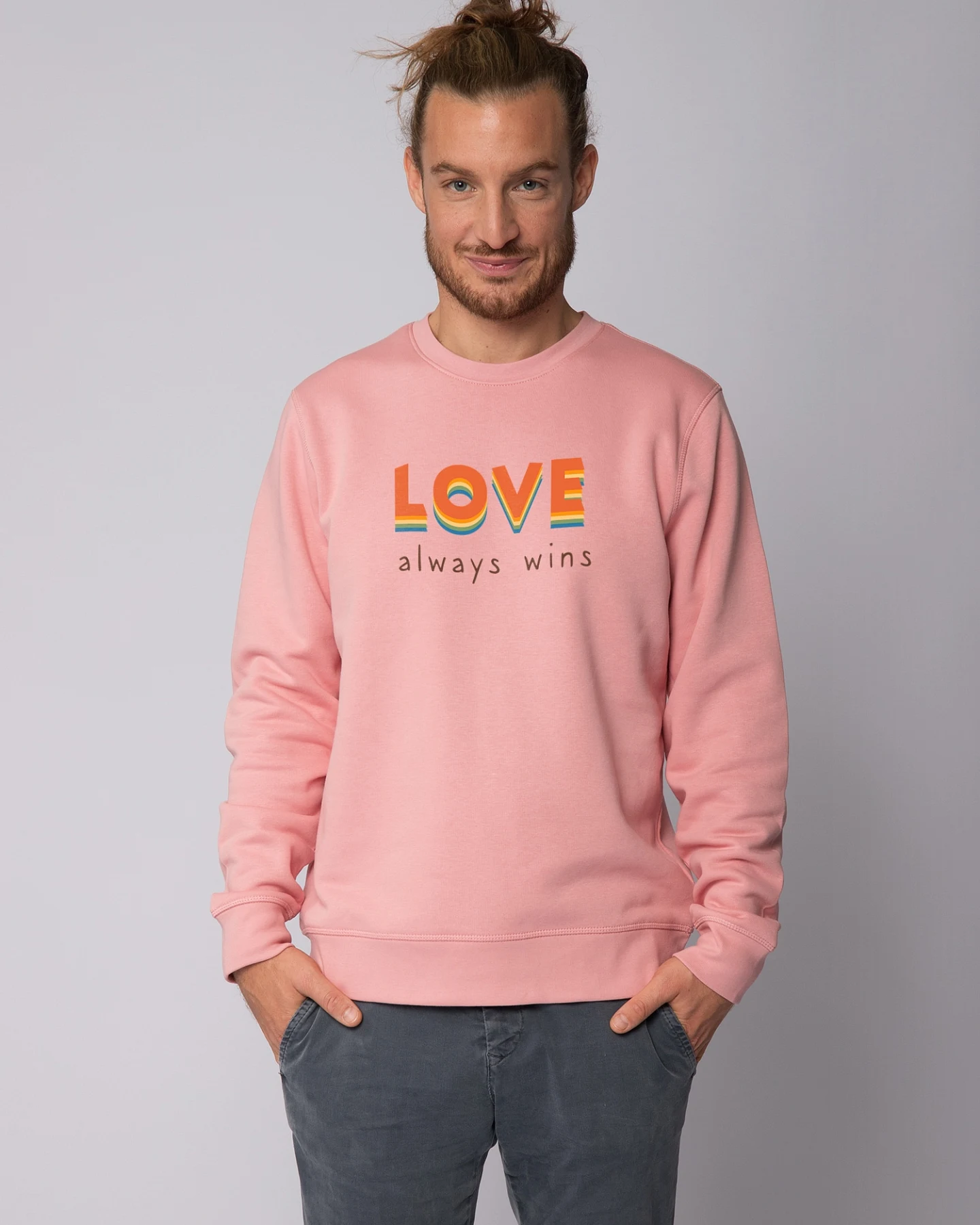 Watapparel Sweatshirt Love always wins – Ansicht 2