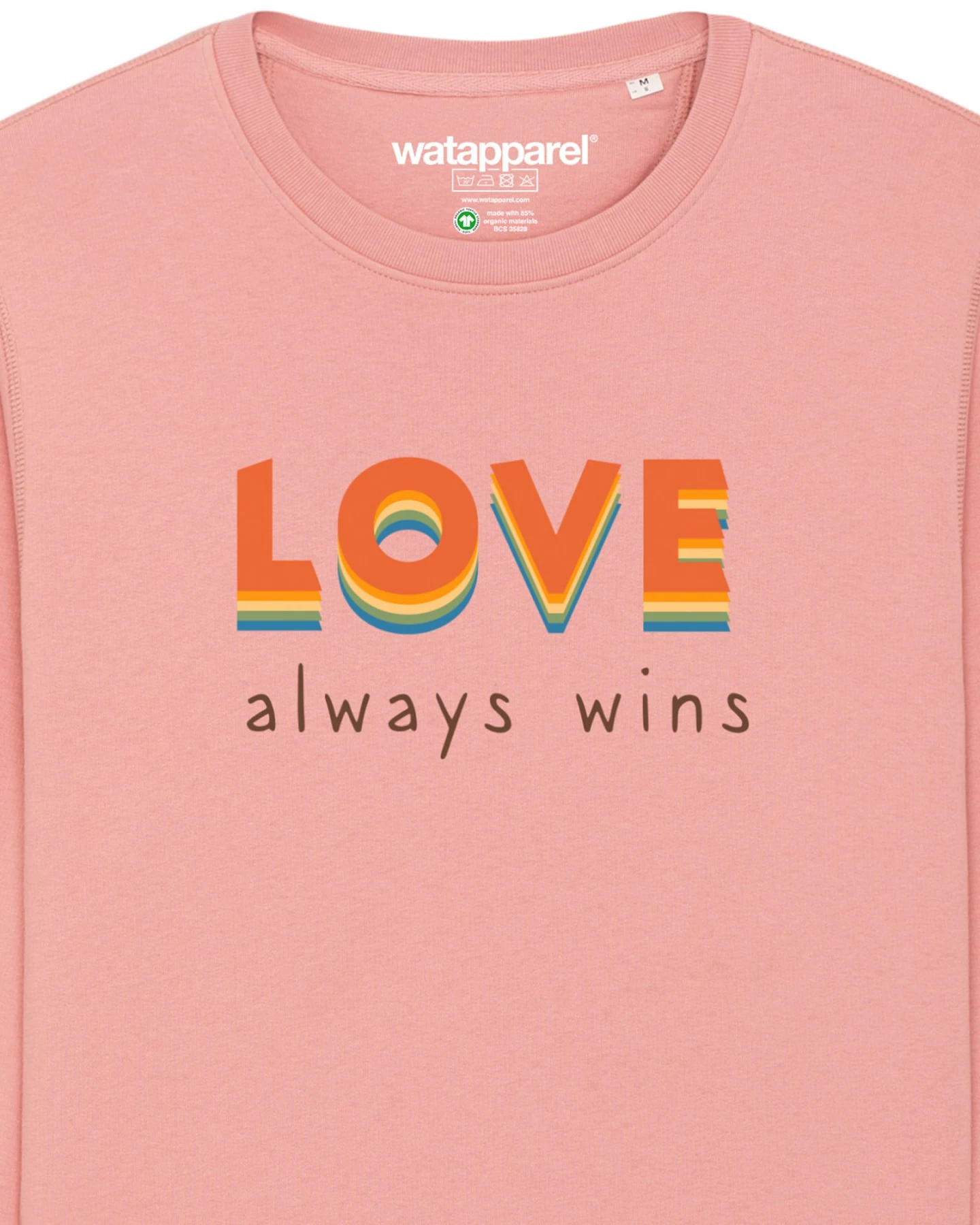 Watapparel Sweatshirt Love always wins – Ansicht 3