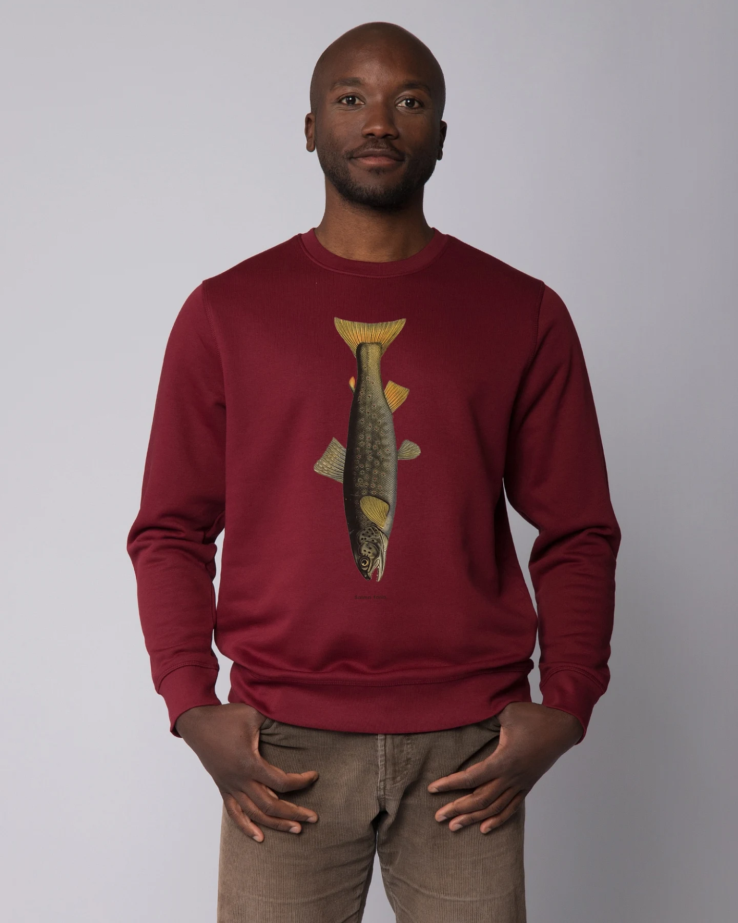 Watapparel Sweatshirt Forelle – Ansicht 2