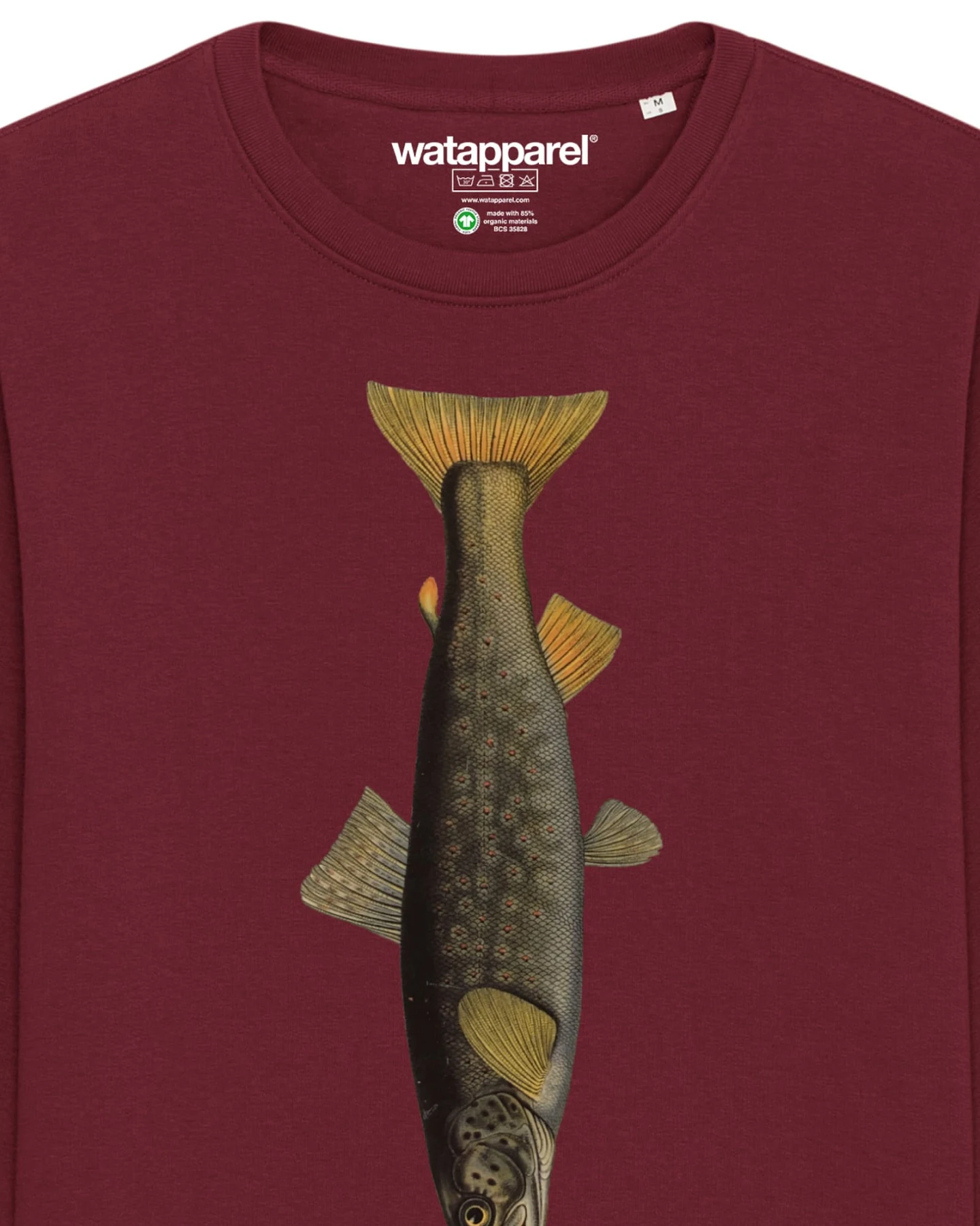 Watapparel Sweatshirt Forelle – Ansicht 3