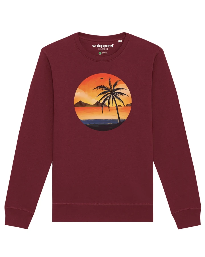 Watapparel Sweatshirt Sunset on palm beach