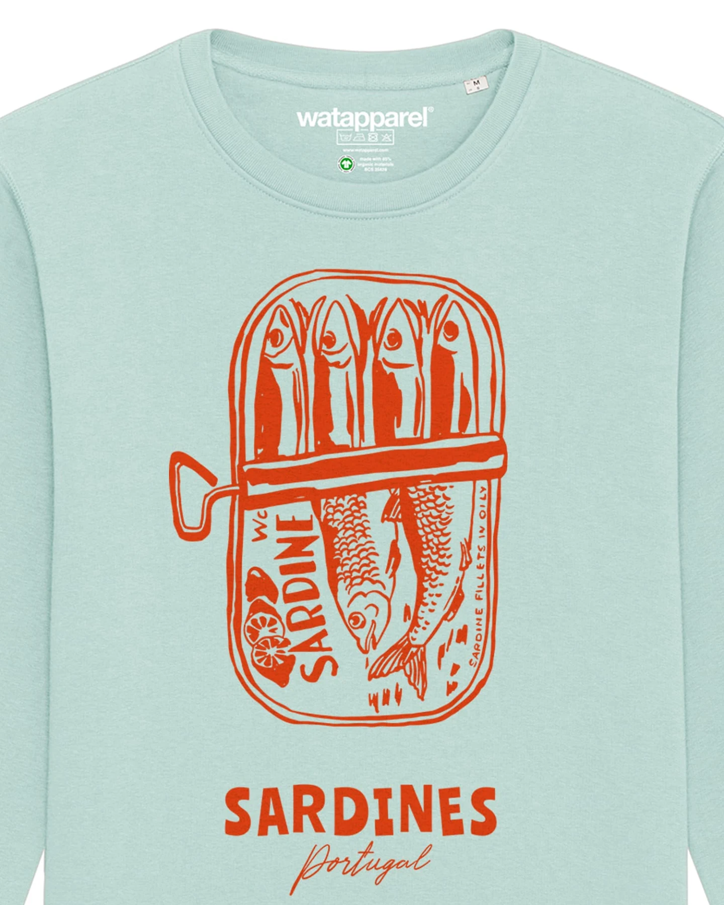 Watapparel Sweatshirt Sardines Portugal – Ansicht 3