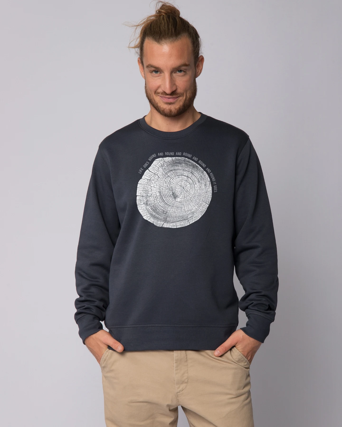 Watapparel Sweatshirt Baumscheibe – Ansicht 2