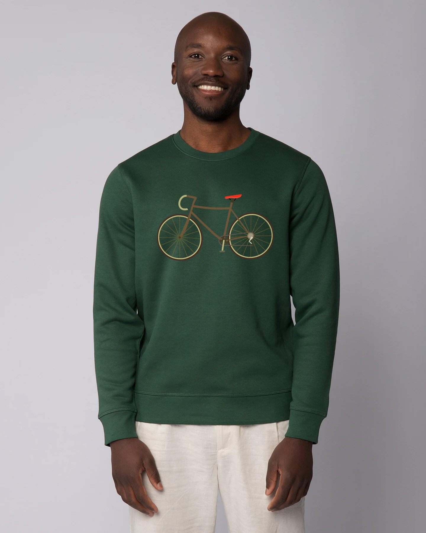 Watapparel Sweatshirt Fahrrad – Ansicht 2