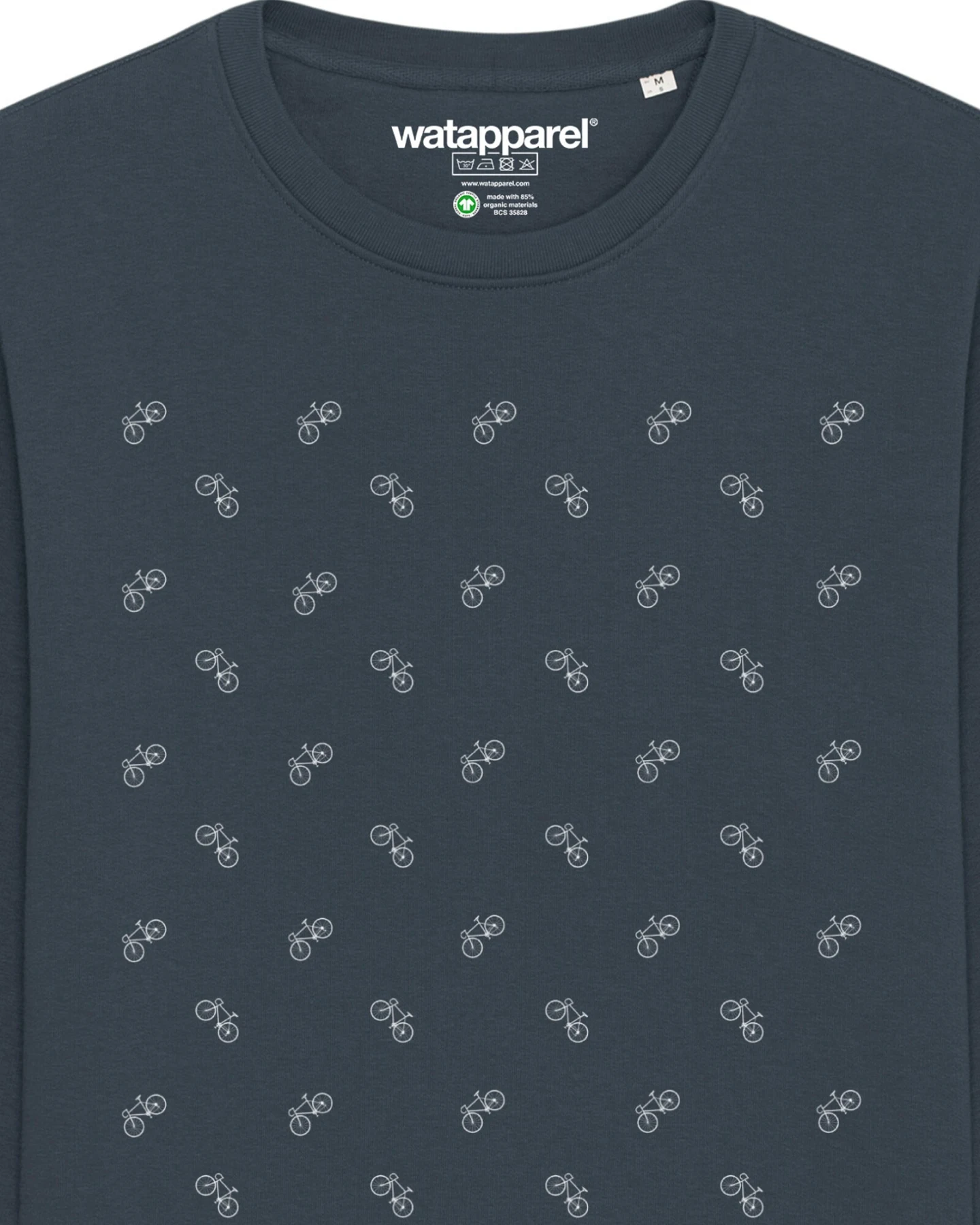 Watapparel Sweatshirt Fahrräder – Ansicht 3
