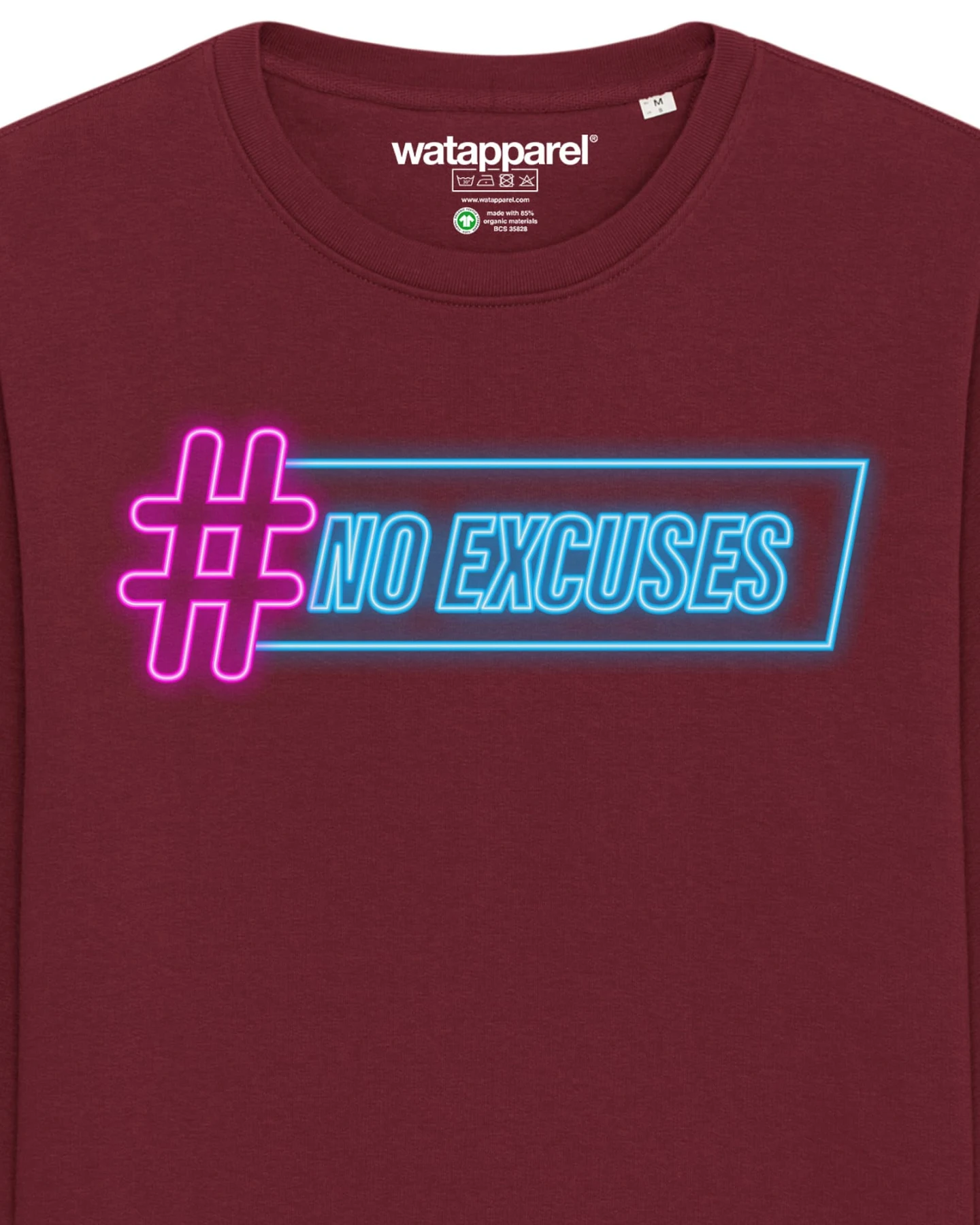 Watapparel Sweatshirt No Excuses – Ansicht 3