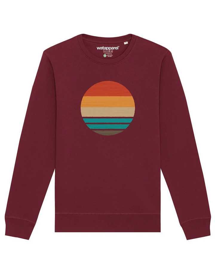 Watapparel Sweatshirt Retro Sunset Ocean
