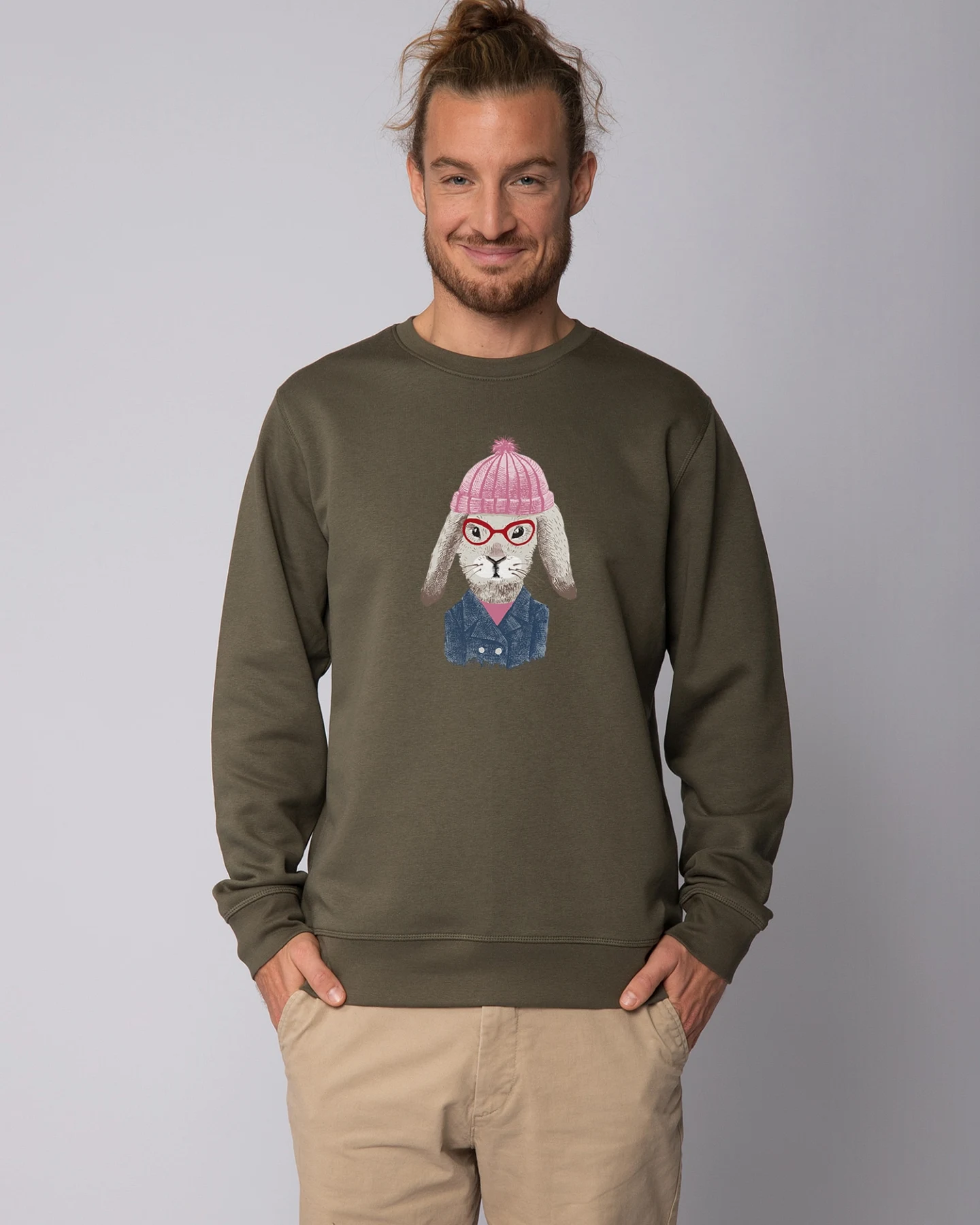 Watapparel Sweatshirt Hase – Ansicht 2