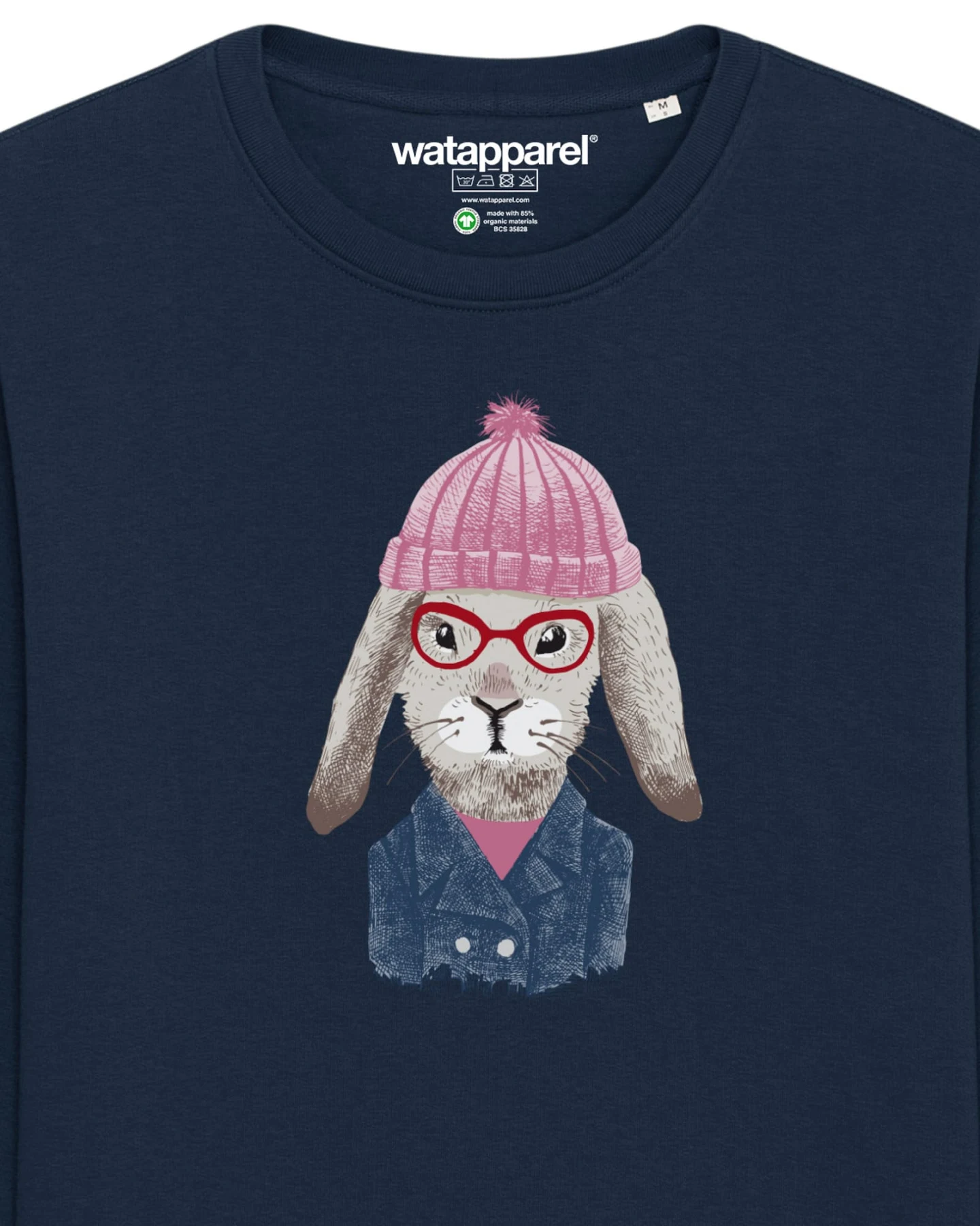 Watapparel Sweatshirt Hase – Ansicht 3