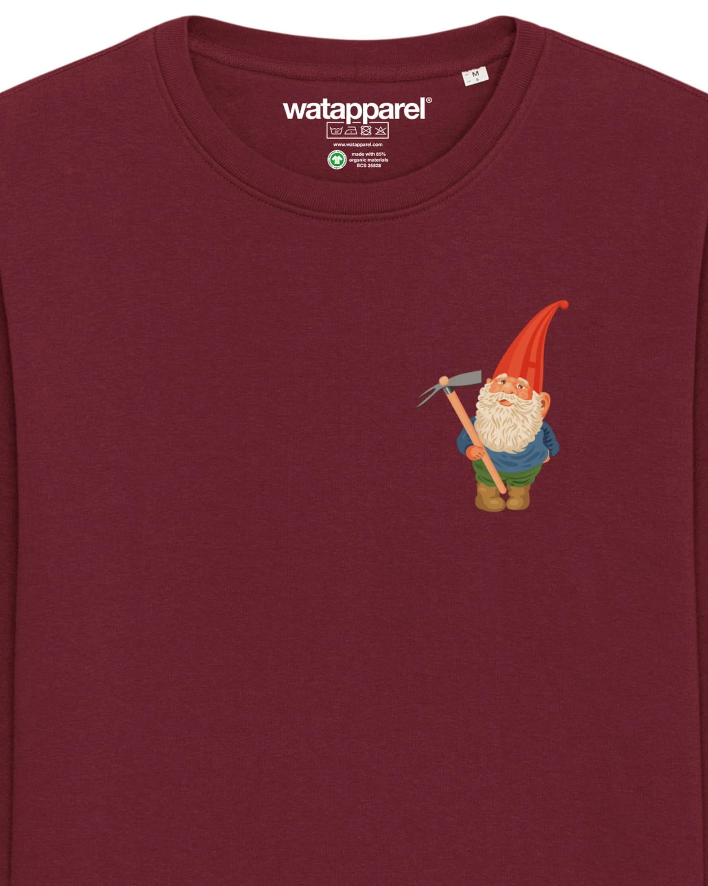 Watapparel Sweatshirt Gartenzwerg – Ansicht 3