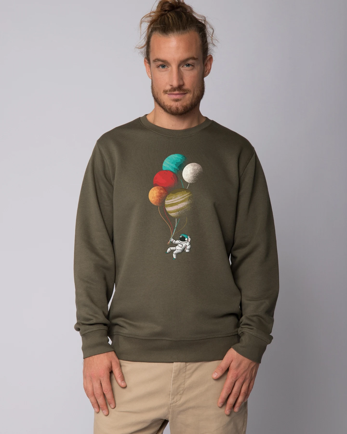 Watapparel Sweatshirt Balloon Spaceman – Ansicht 2
