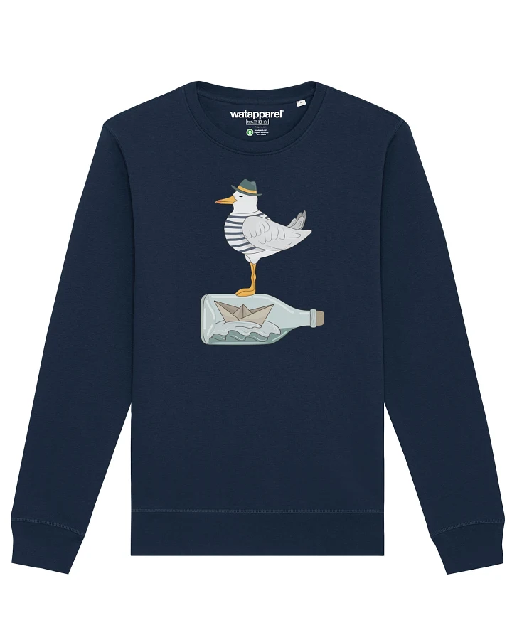 Watapparel Sweatshirt Möwe mit Hut