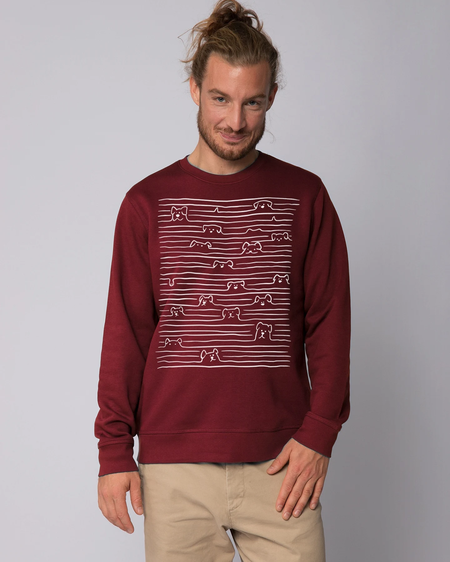 Watapparel Sweatshirt Doodle Dogs – Ansicht 2