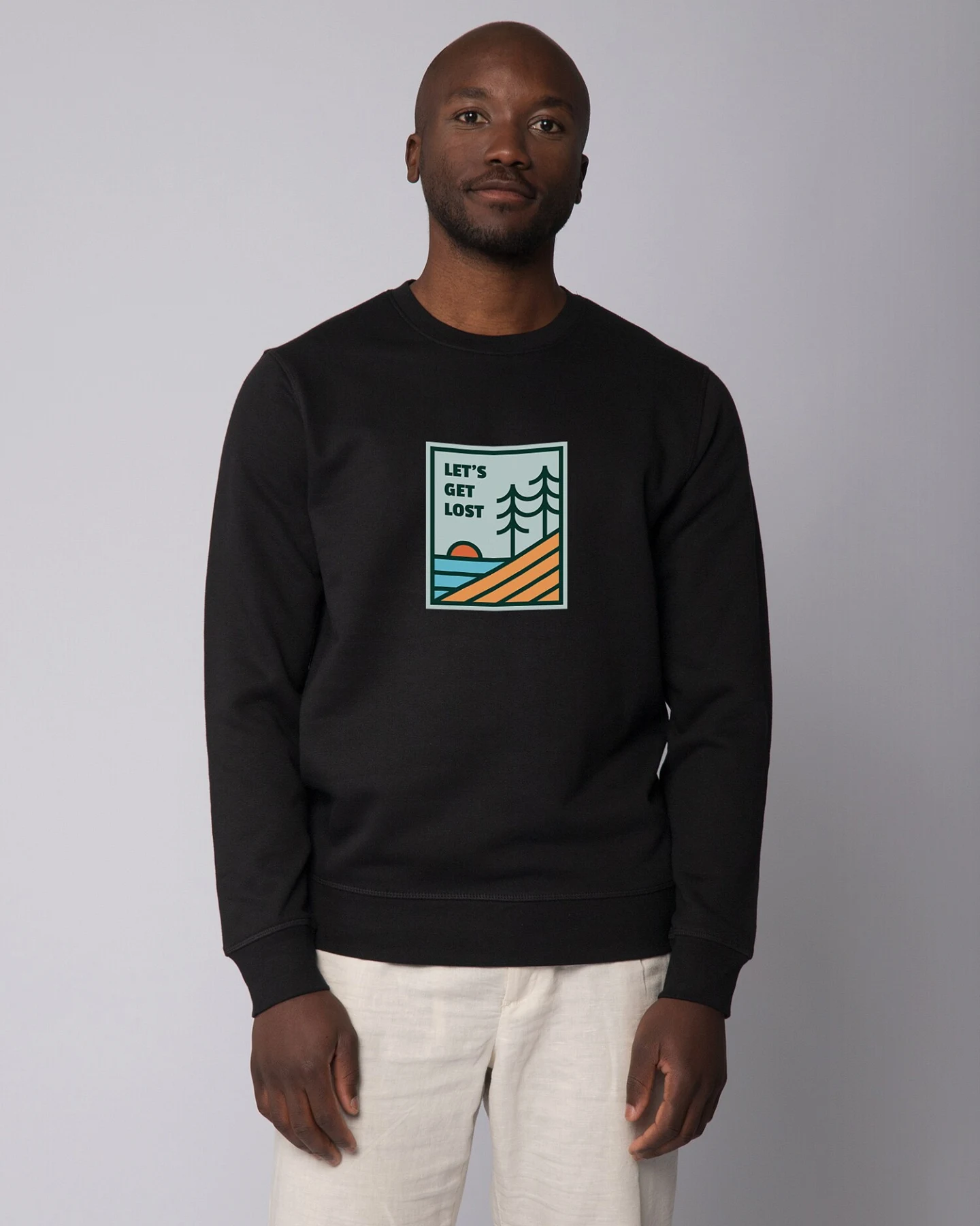 Watapparel Sweatshirt Lets Get Lost – Ansicht 2