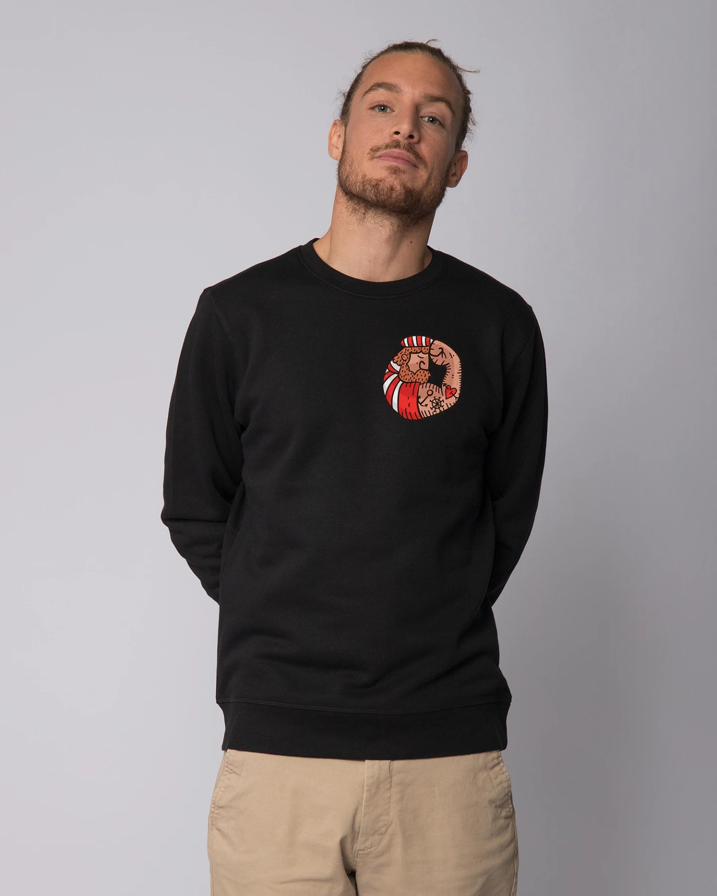 Watapparel Sweatshirt Seemann – Ansicht 2