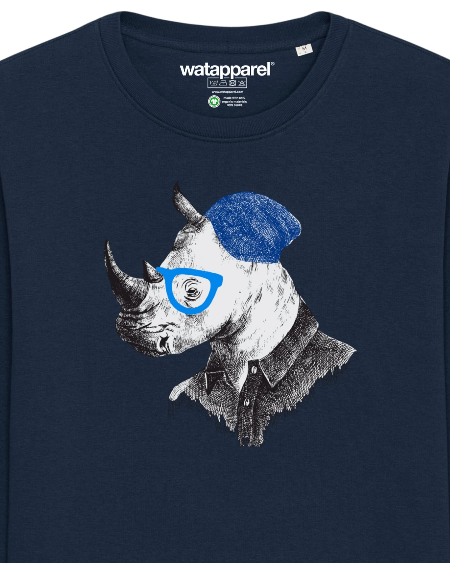 Watapparel Sweatshirt Nashorn – Ansicht 3