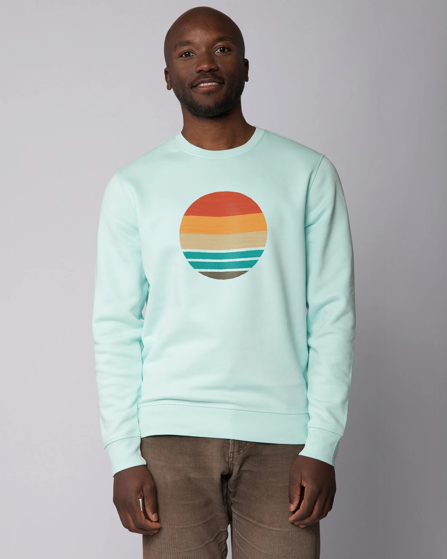 Watapparel Sweatshirt Retro Sunset Ocean – Ansicht 2