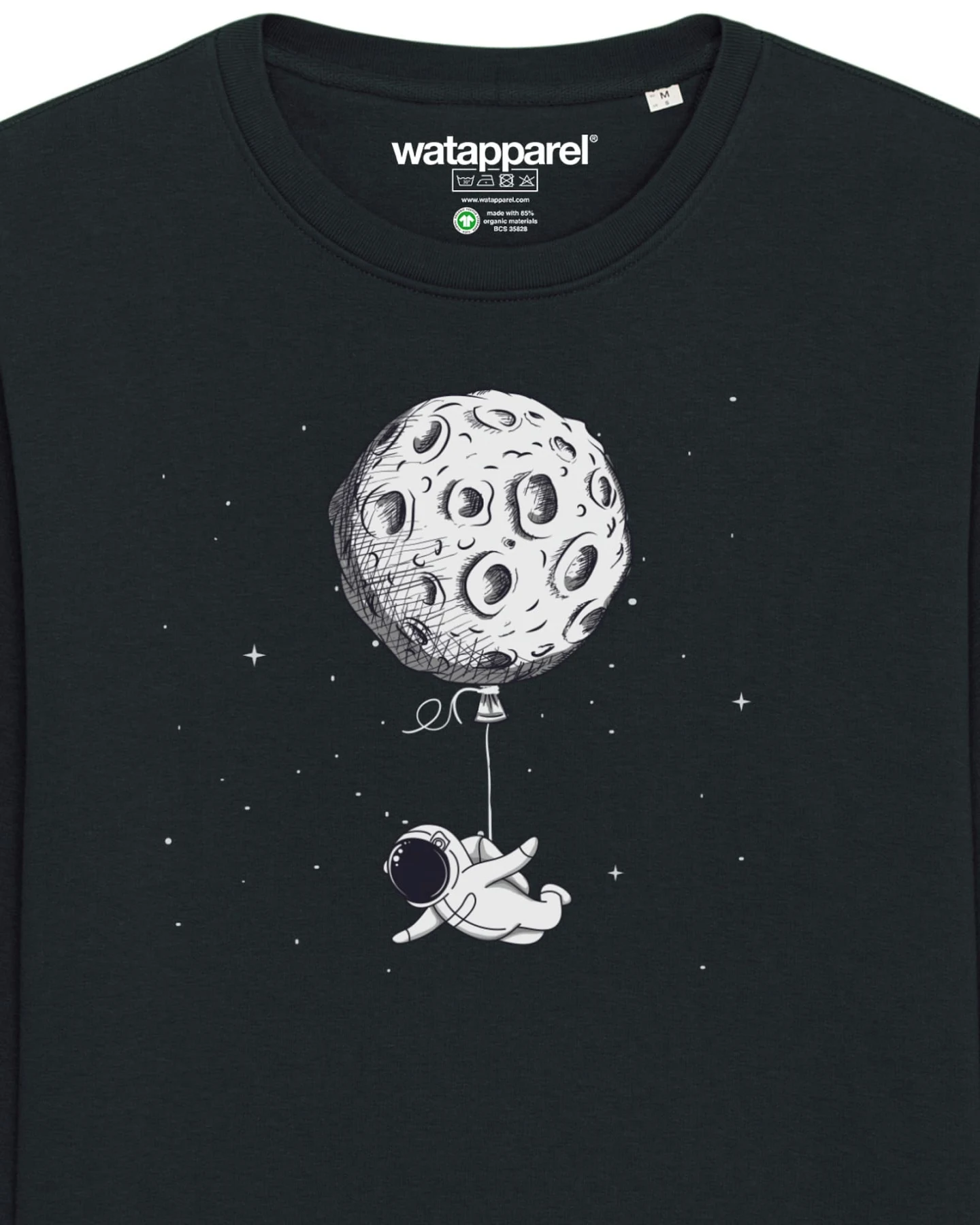 Watapparel Sweatshirt Funny Spaceman – Ansicht 3